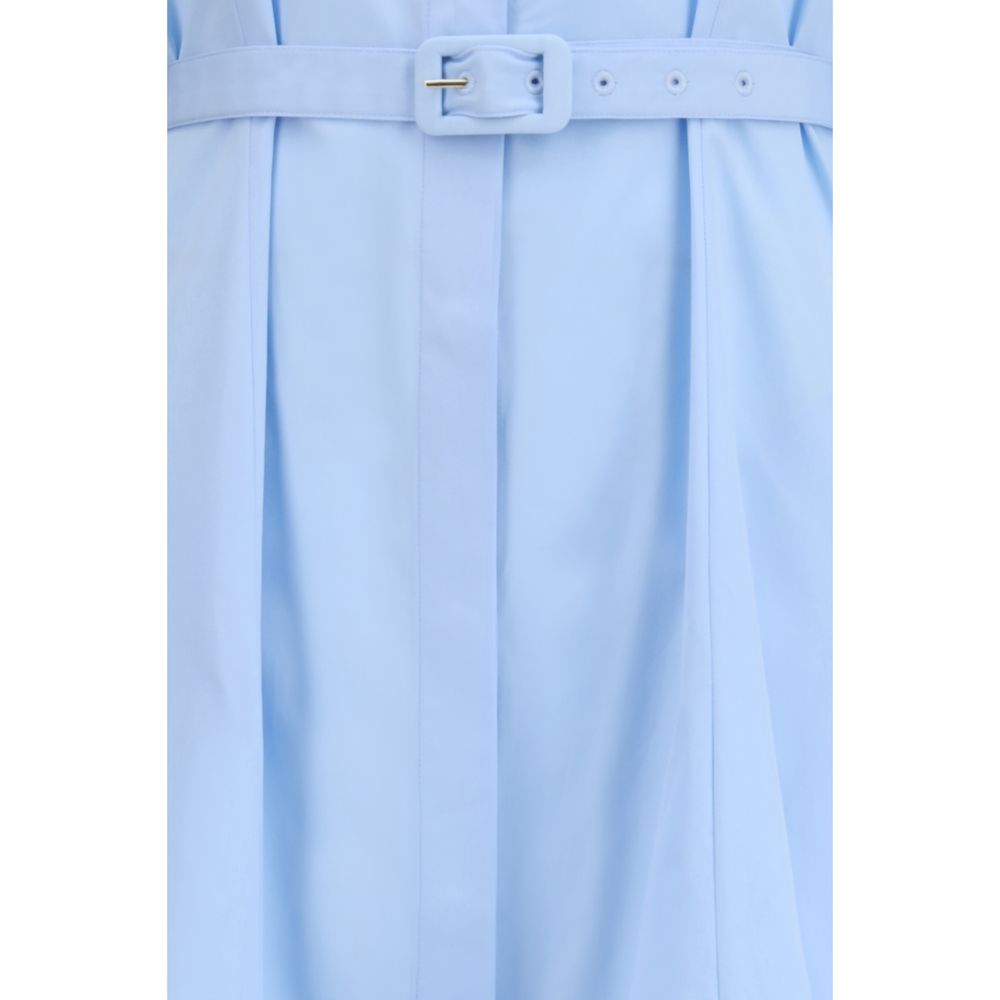 Gabriela Hearst Blue Cotton Casual Women's Dress