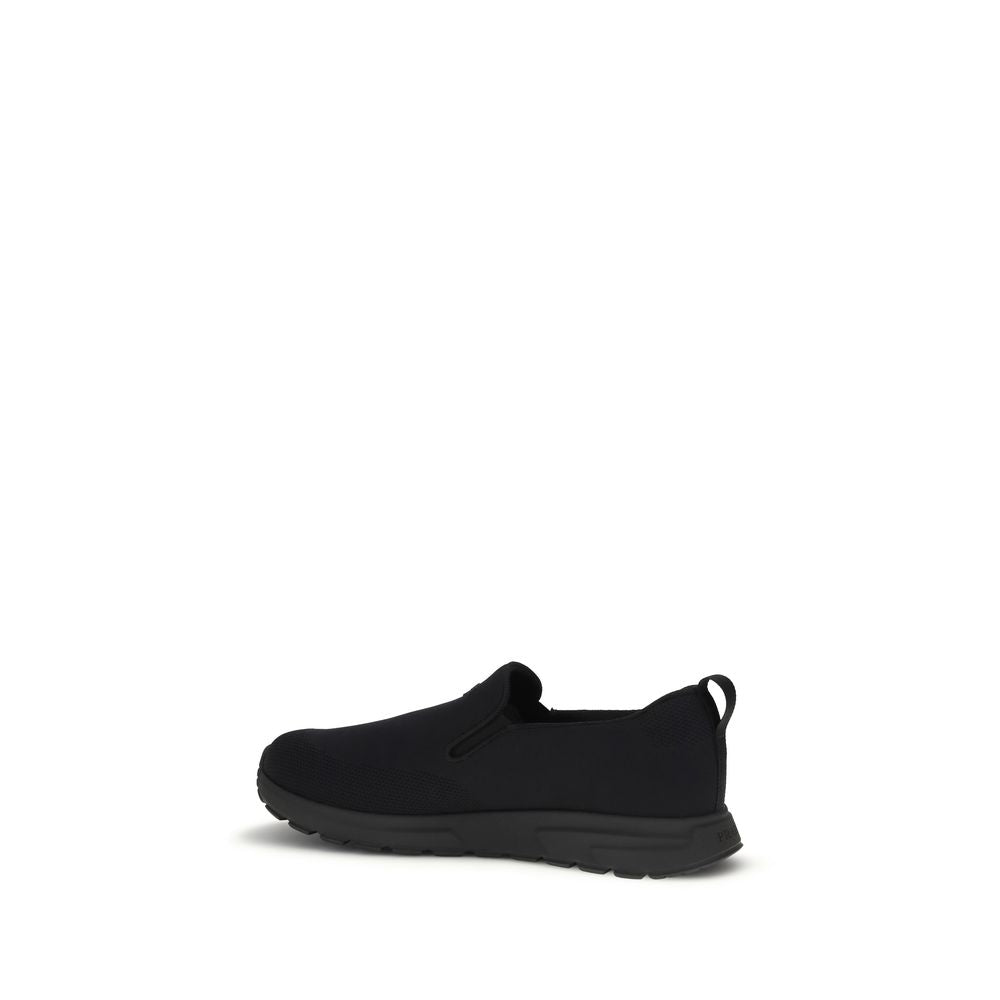 Prada Black Fabric Men's Sneakers