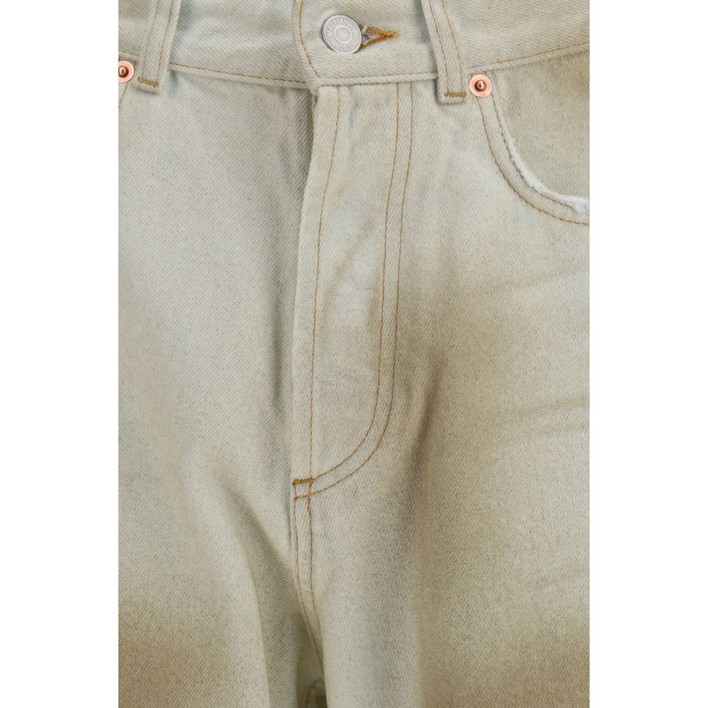 Magliano Beige Cotton Jeans Men's Denim
