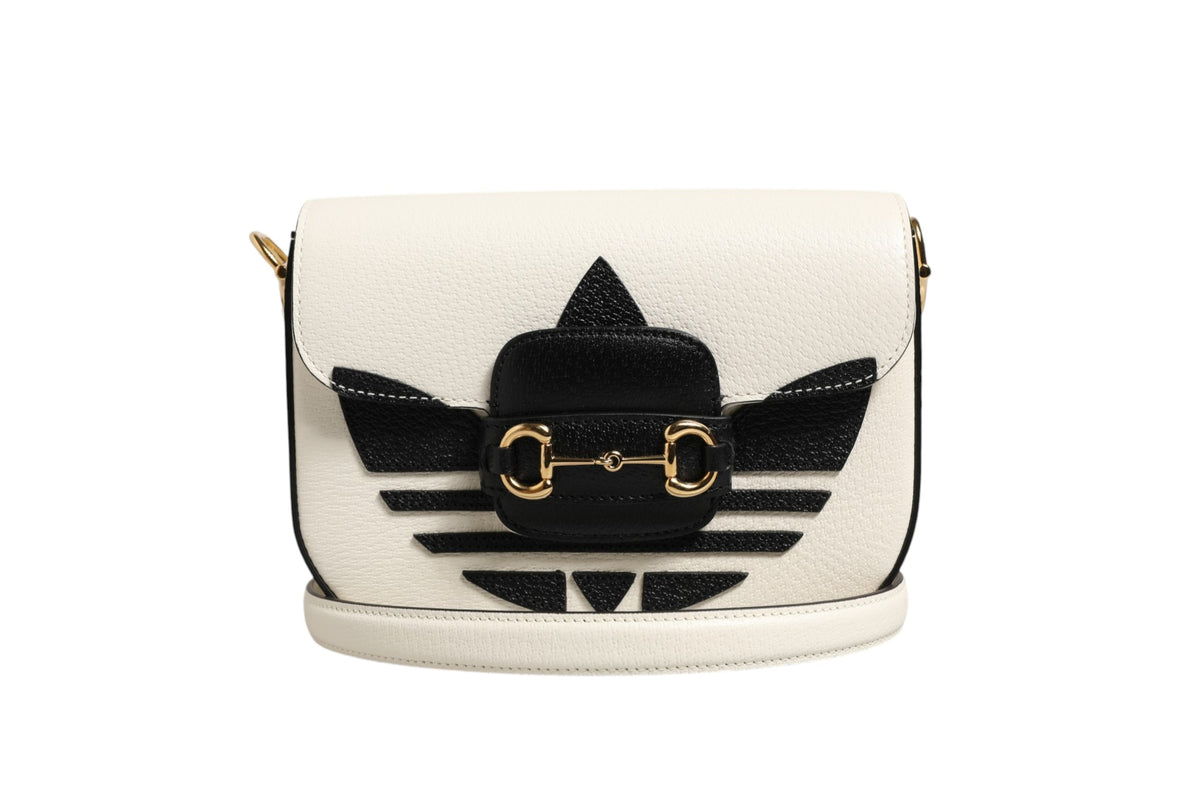 Gucci Gucci x Adidas Horsebit 1955 Mini Shoulder Women's Bag (Pre-Owned)