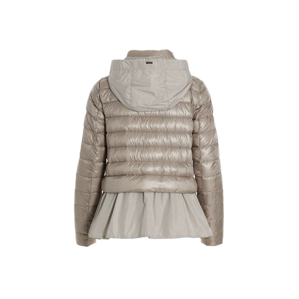 Herno Gray Polyamide Shell Women's Jacket