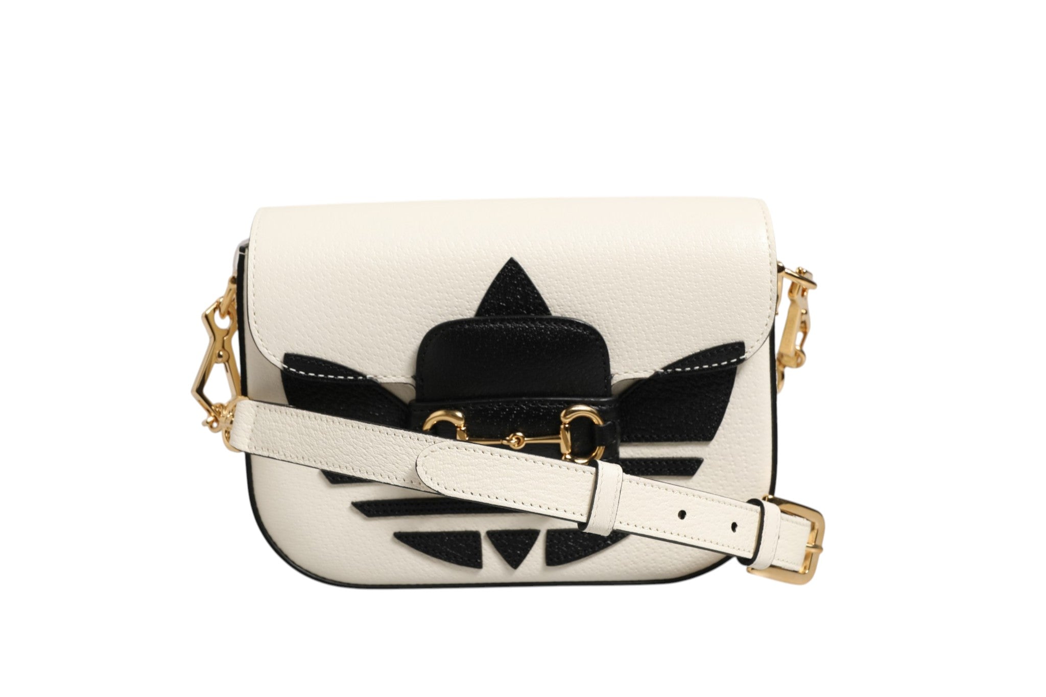 Gucci Gucci x Adidas 1955 Horsebit Shoulder Women's Bag (Pre-Owned)