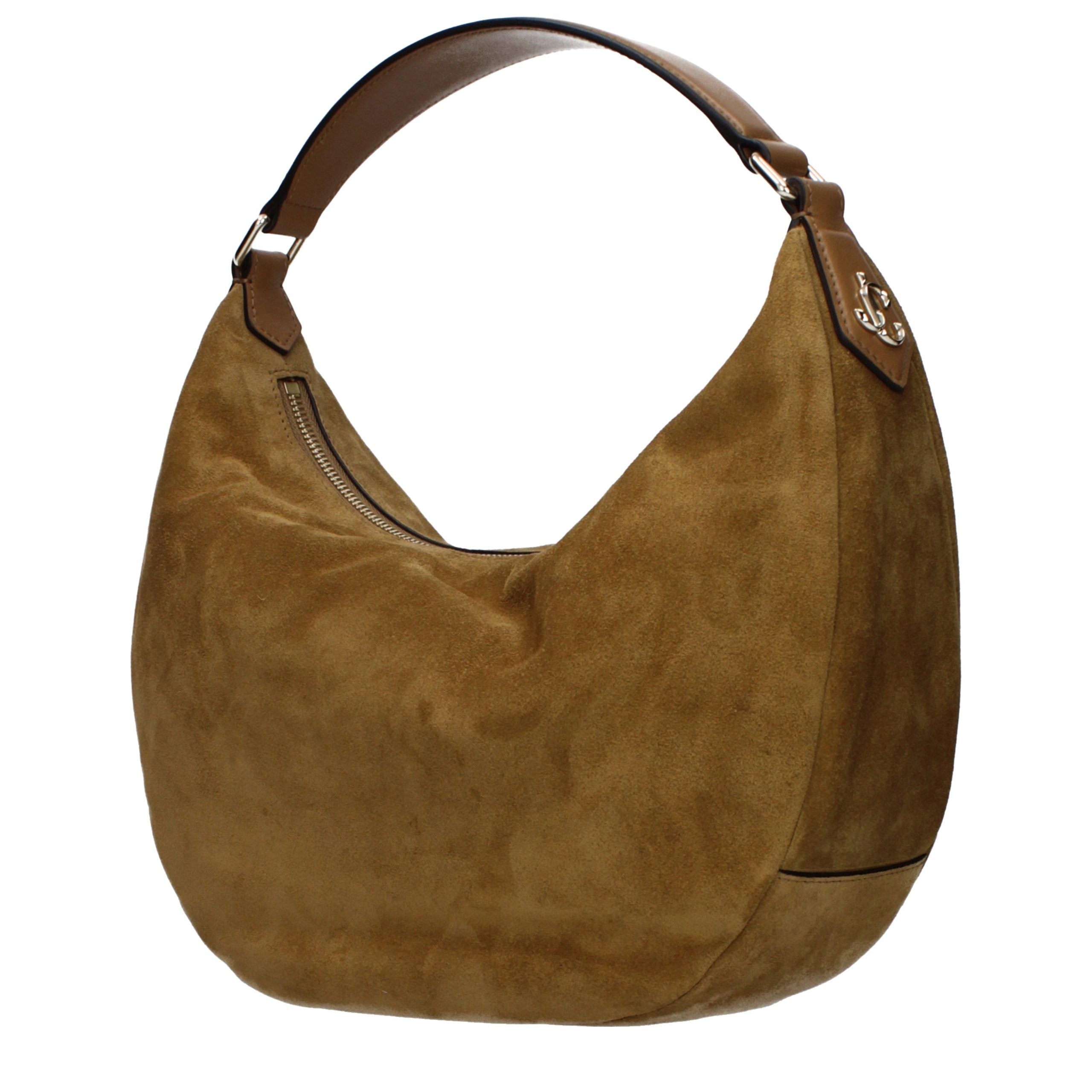 Jimmy Choo Brown Leather Shoulder Women's Bag