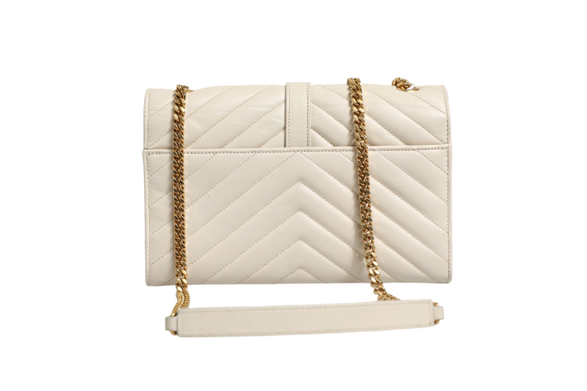 Saint Laurent Envelope Triquilt Medium YSL Shoulder Women's Bag (Pre-Owned)