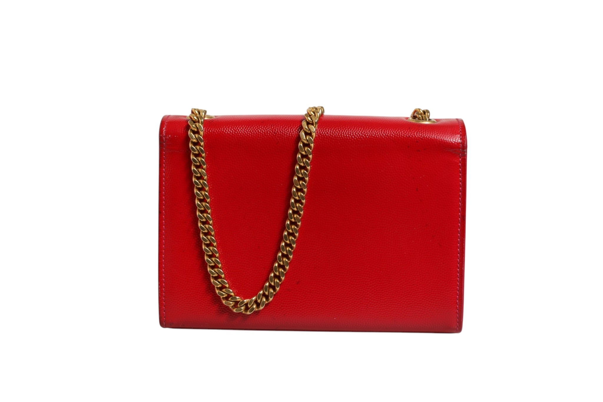 Saint Laurent Kate Red Leather Crossbody Women's Bag (Pre-Owned)