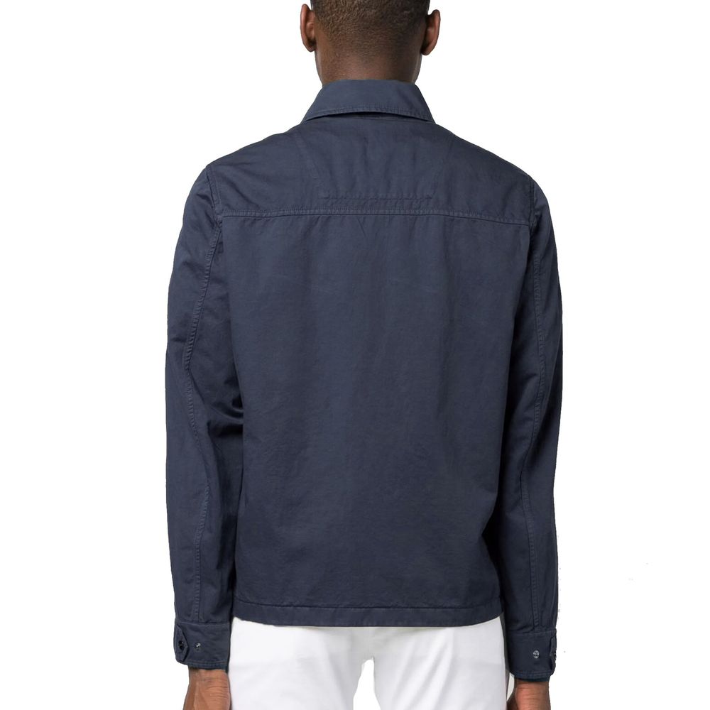 Herno Blue Cotton Men's Jacket