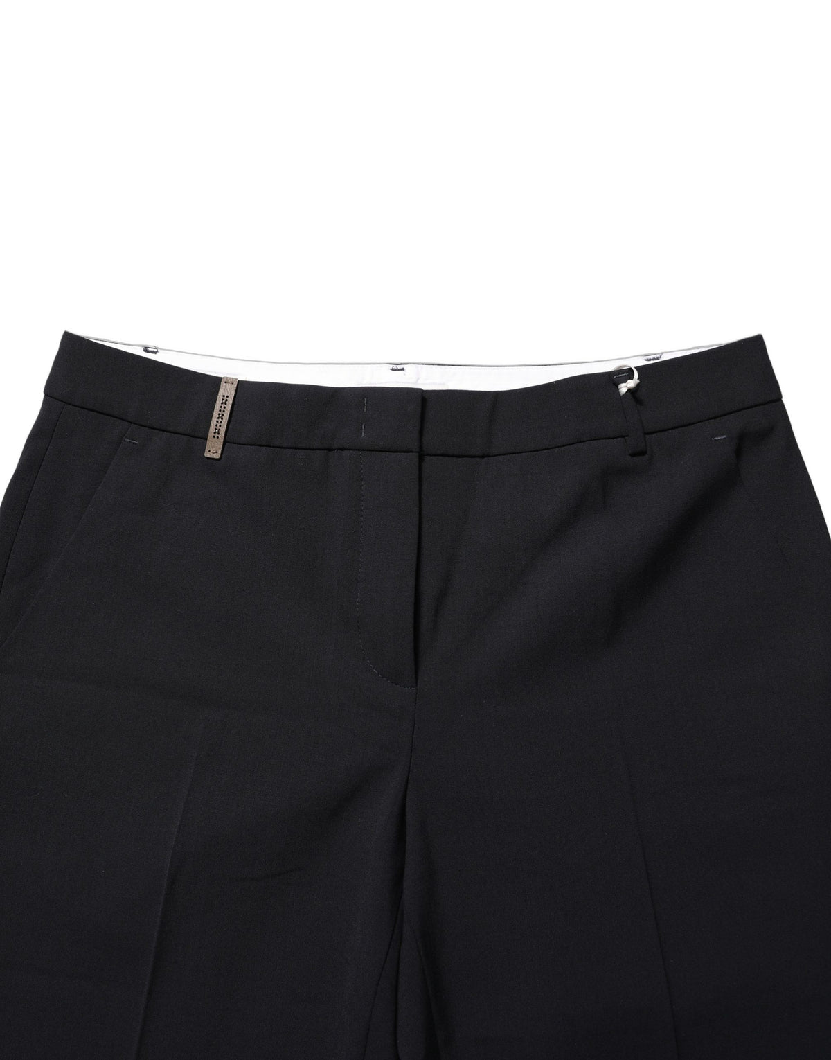 Peserico Black Skinny Mid Waist Chino Women Trouser Women's Pants