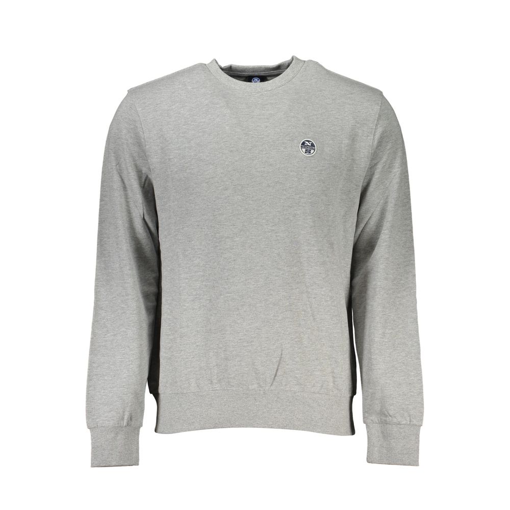 North Sails Gray Cotton Men's Men's Sweatshirt