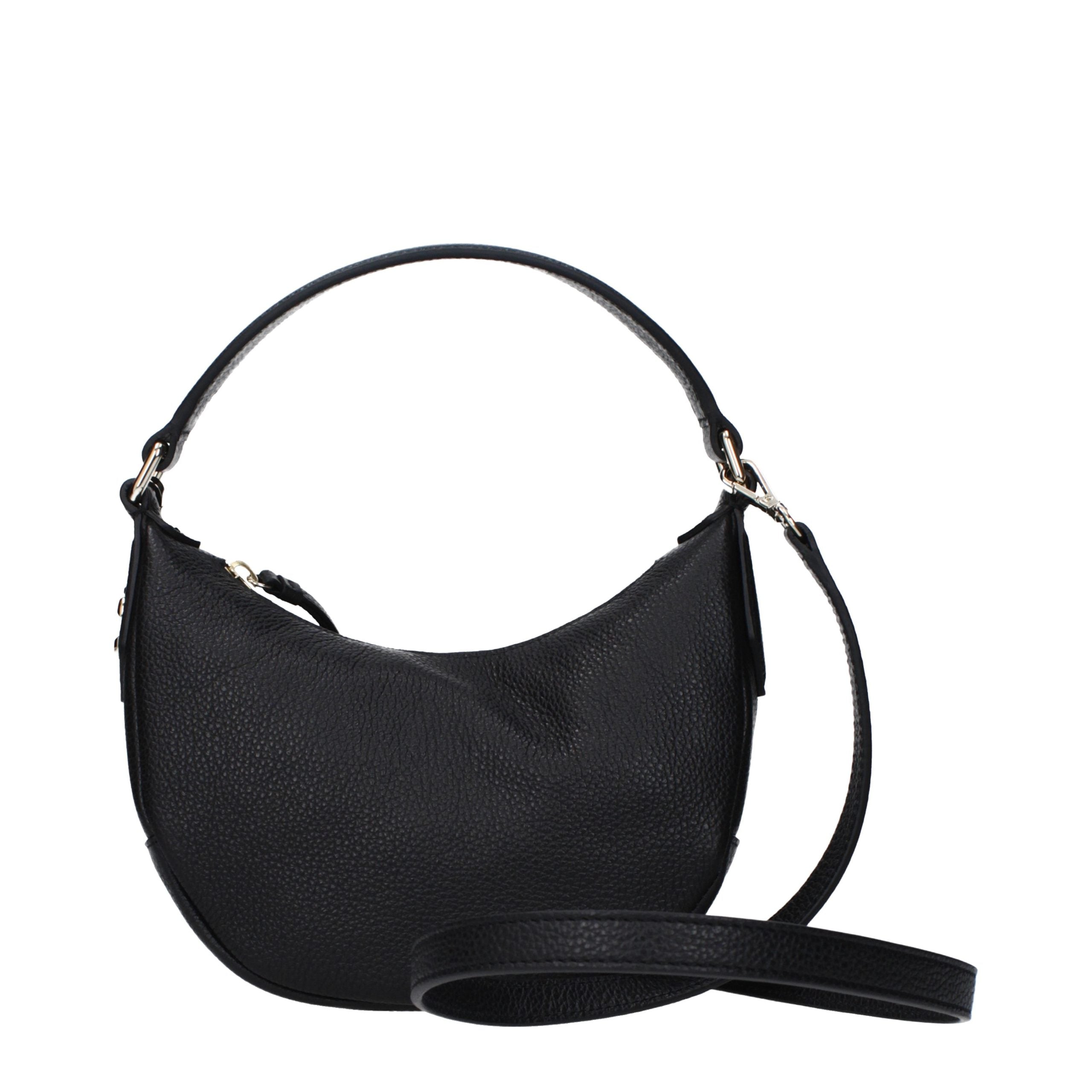 Jimmy Choo Black Leather Women's Handbag