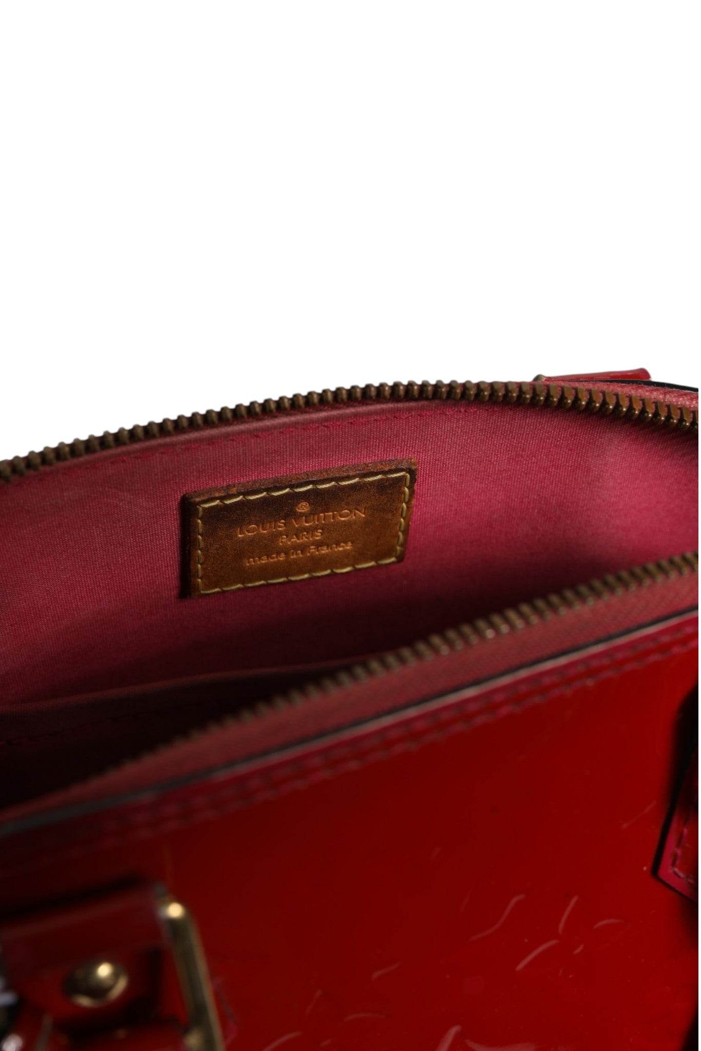 Louis Vuitton Pomme D'Amour Monogram Vernis Alma Women's BB (Pre-Owned)