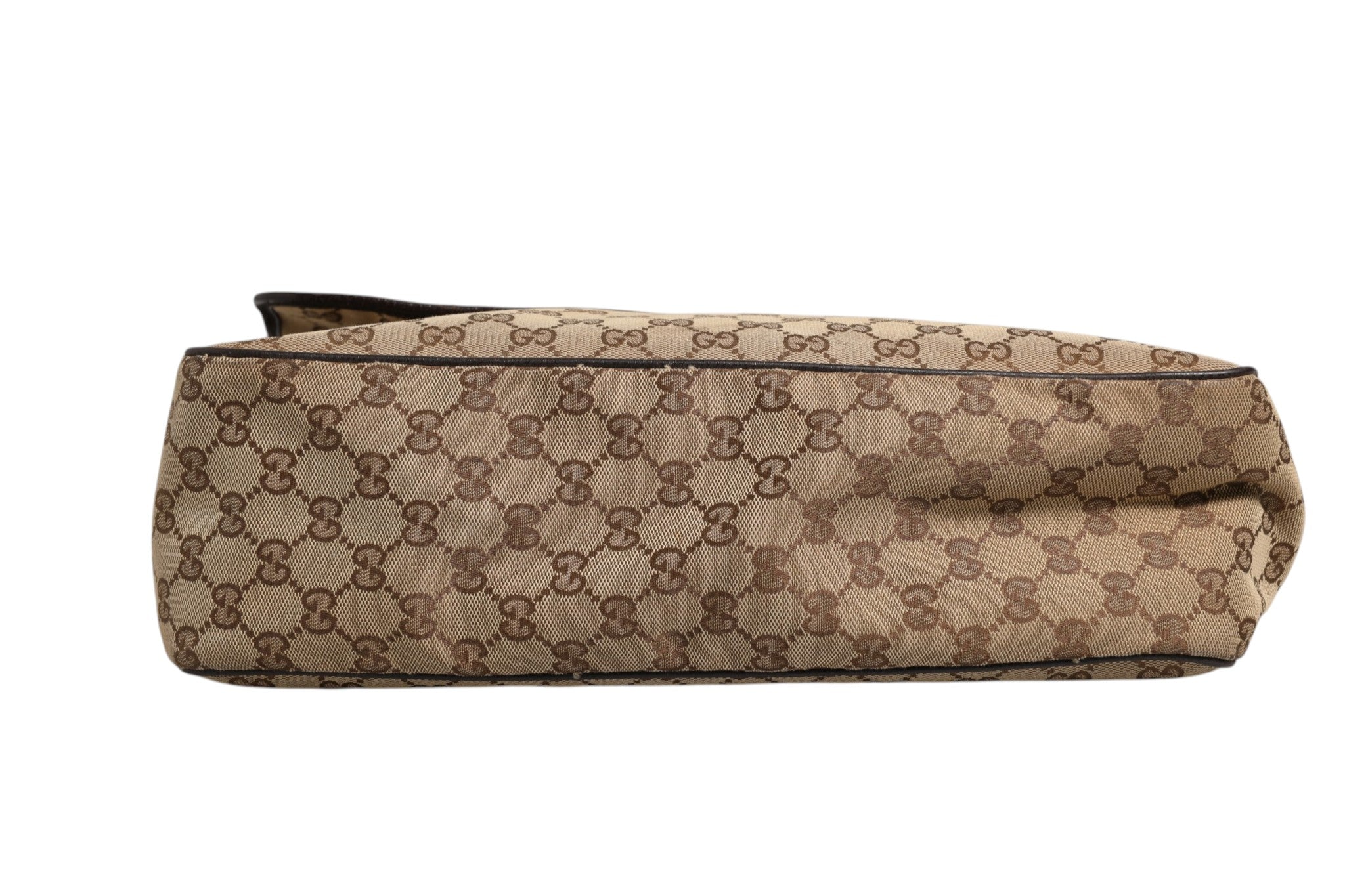 Gucci GG Canvas Flap Messenger Women's Bag (Pre-Owned)