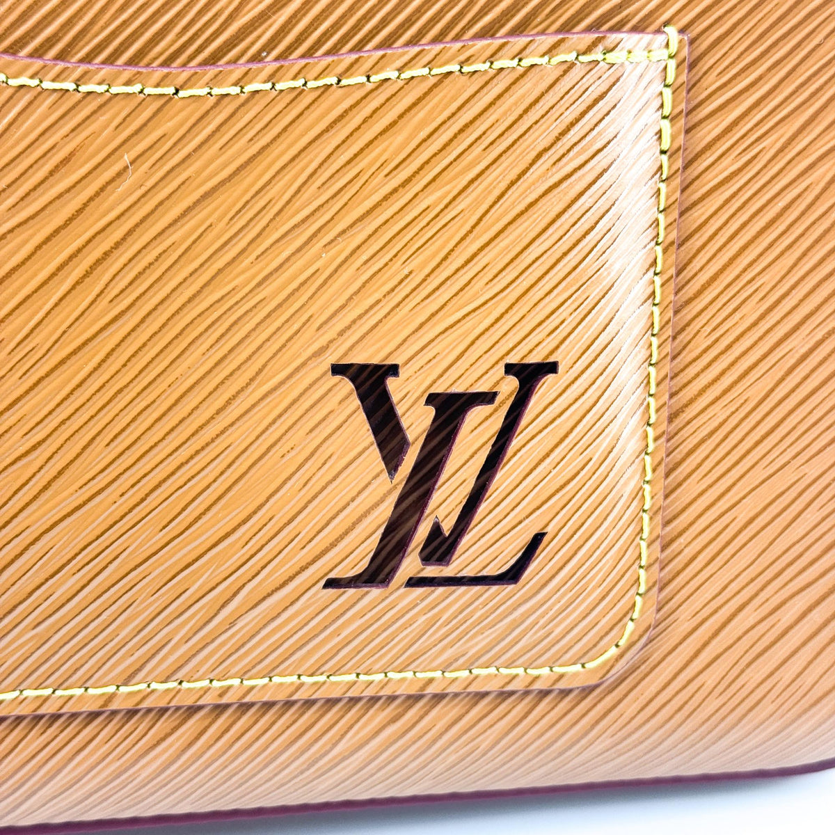 Louis Vuitton Marelle Epi Leather Brown Leather Tote Bag Bag (Pre-Owned)