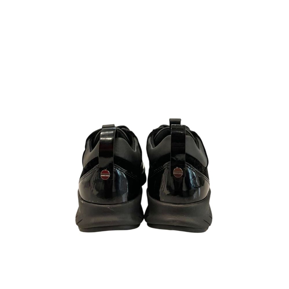 Borbonese Black Fabric Women Women's Sneaker