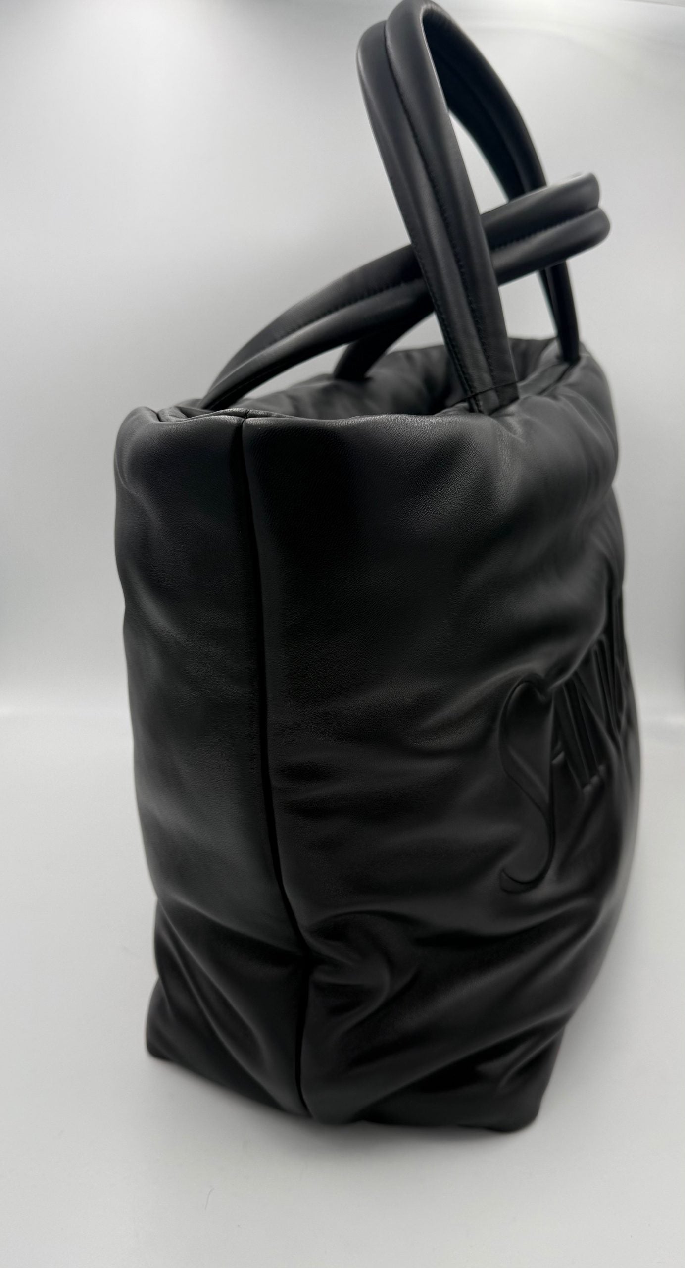 Saint Laurent SAINT LAURENT Shopping Bag Large in Lambskin (Pre-Owned)