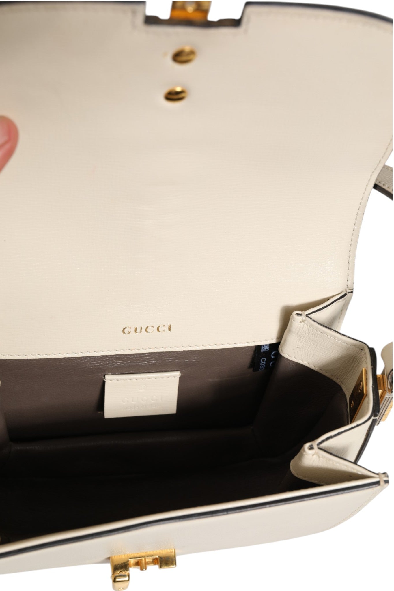 Gucci Sylvie 1969 Mini Leather Shoulder Women's Bag (Pre-Owned)