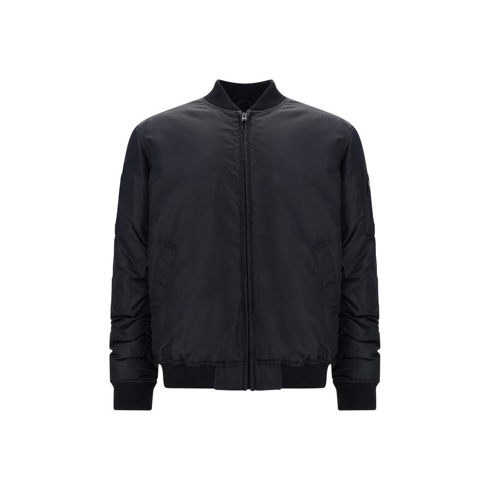 Moschino Black Polyamide Men's Bomber
