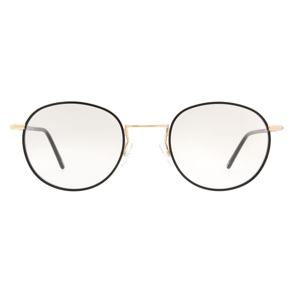 Andy Wolf Black Metal Glasses Men's (Frames)