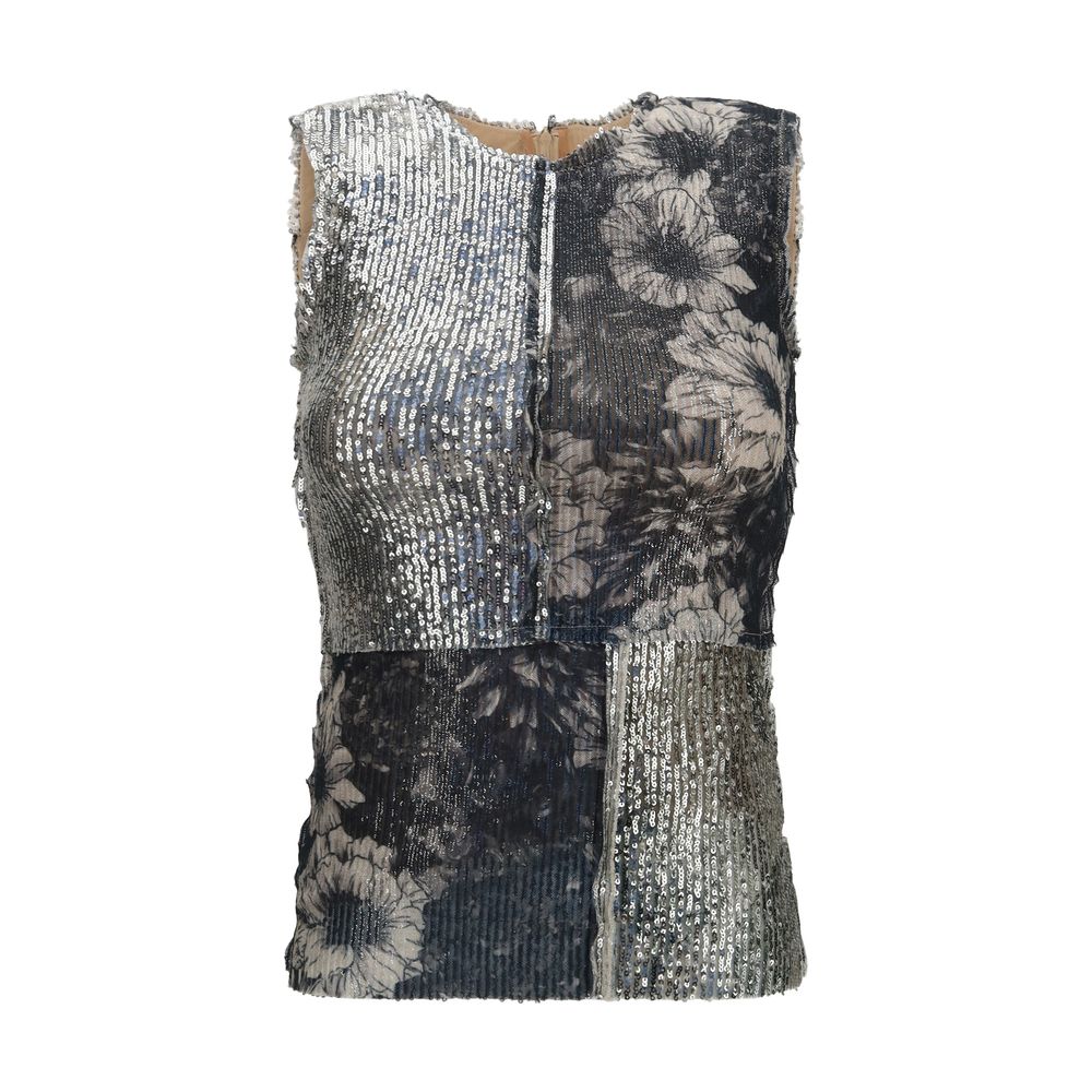 Maison Margiela Multicolor Polyamide Pattern Women's Shirt