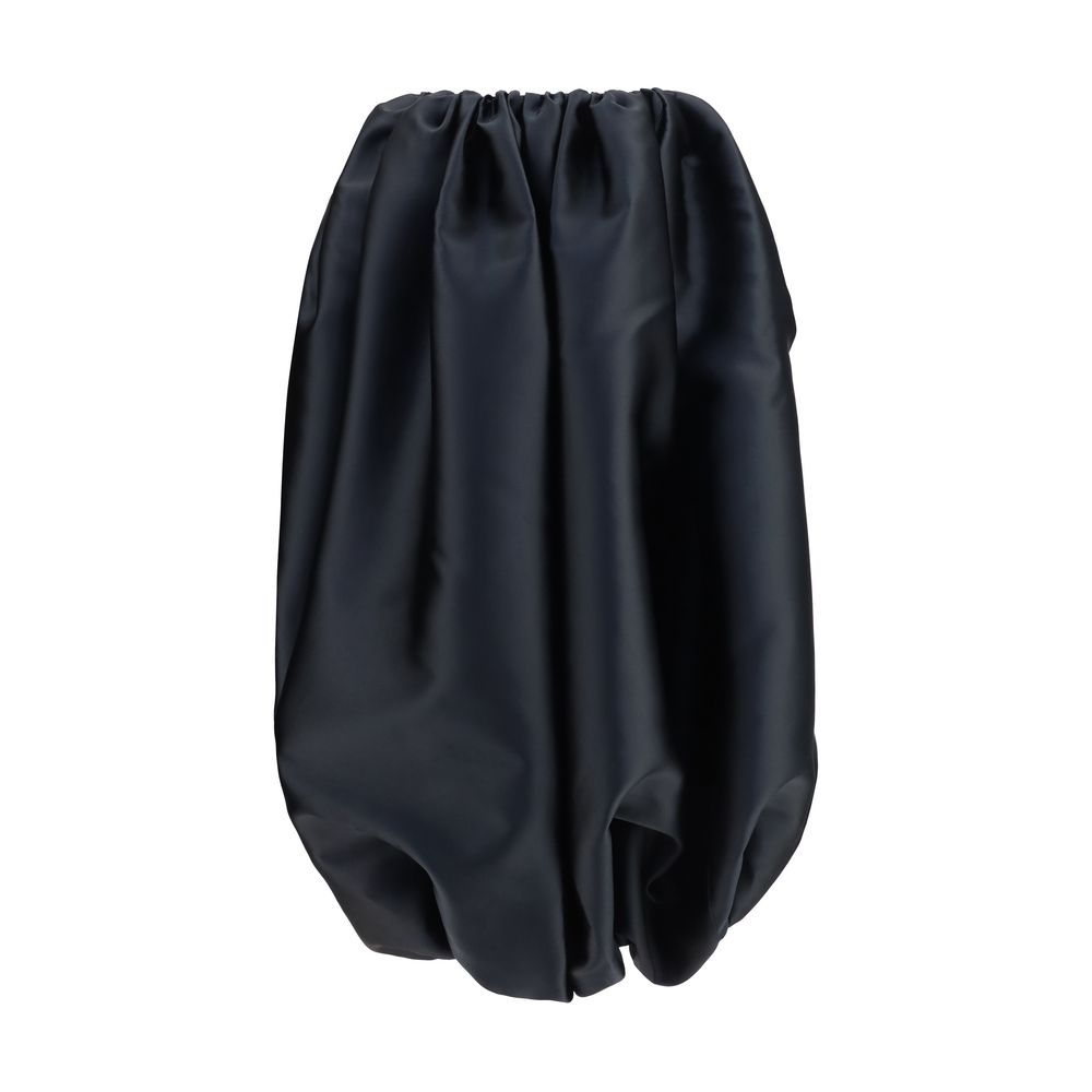 Calvin Klein Black Polyester Women's Skirt