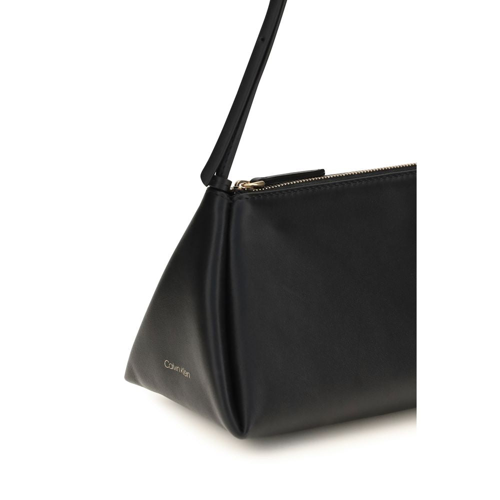 Calvin Klein Black Calf Leather Bos Taurus Women's Handbag