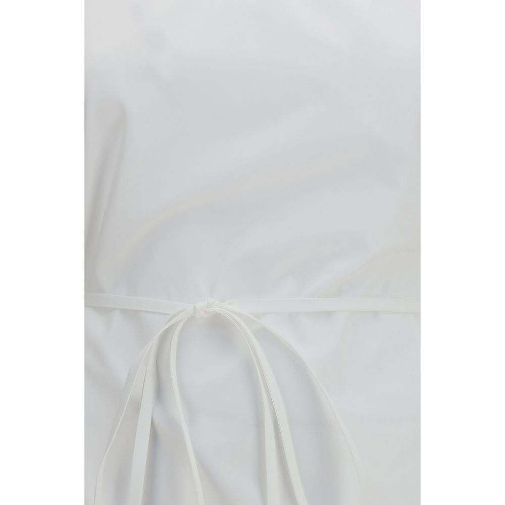 Calvin Klein White Cotton Shortsleeve Women's Shirt