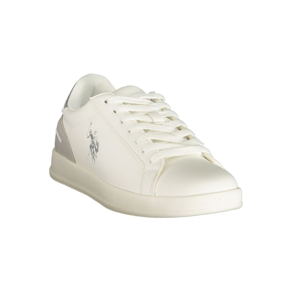 U.S. POLO ASSN. "White Polyurethane Women's Women's Sneaker"
