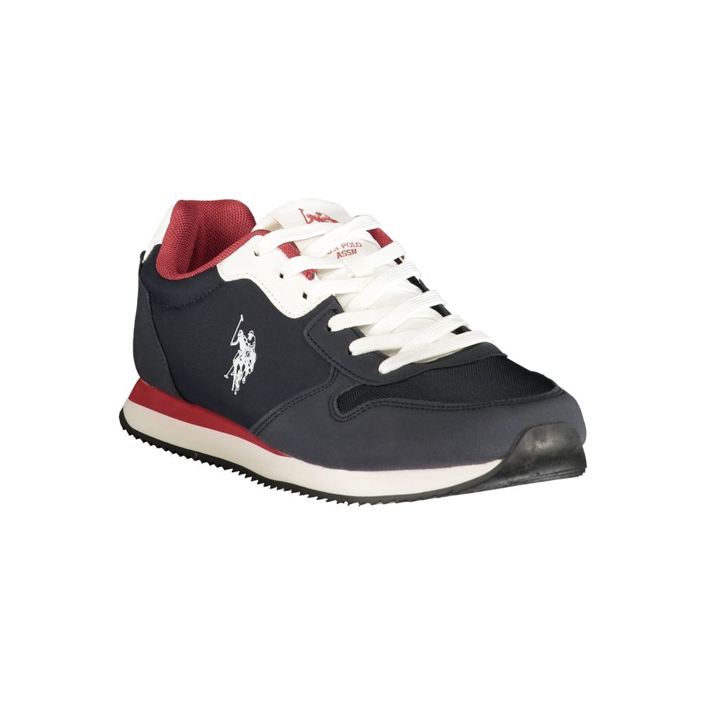 U.S. POLO ASSN. Blue Polyurethane Men's Men's Sneaker