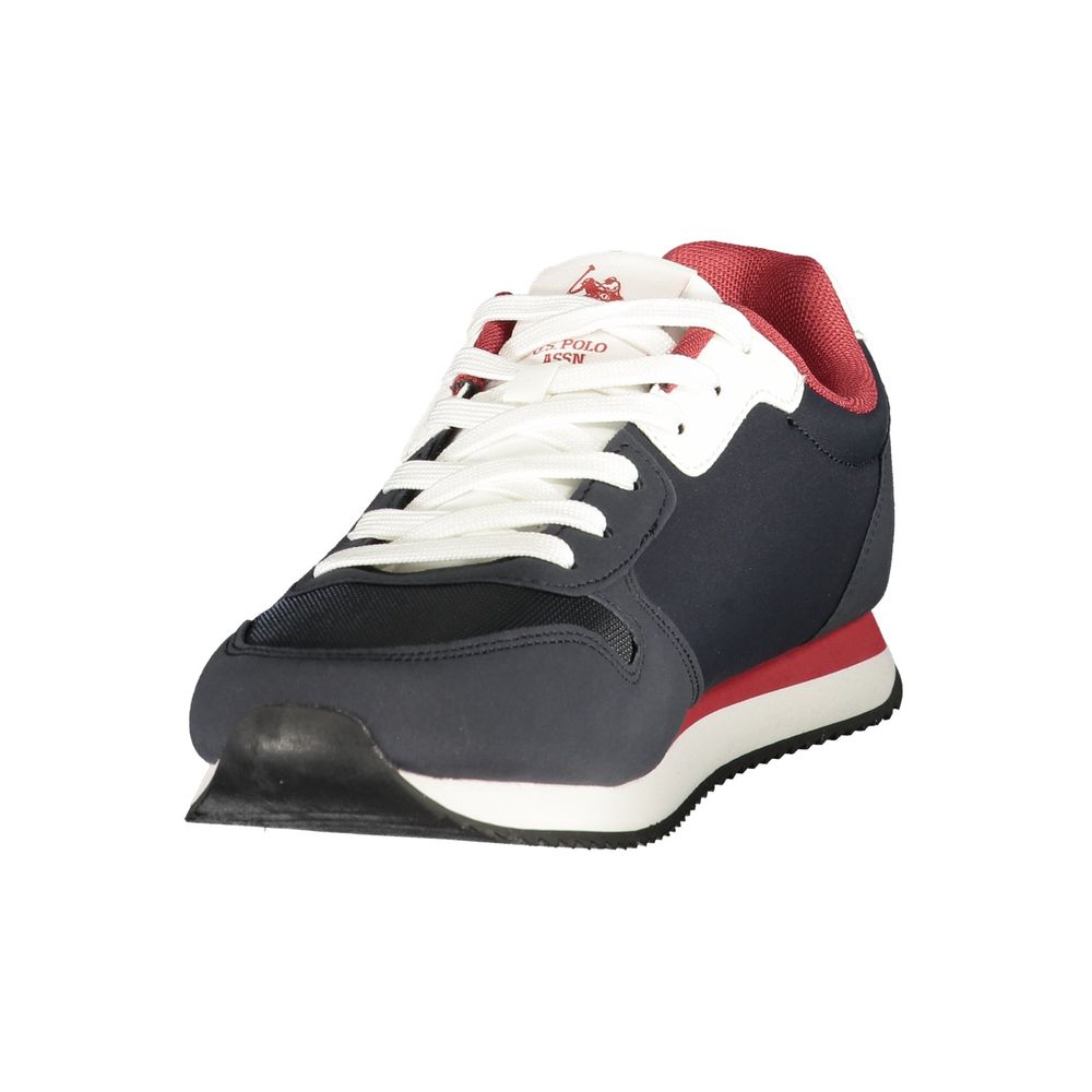 U.S. POLO ASSN. Blue Polyurethane Men's Men's Sneaker