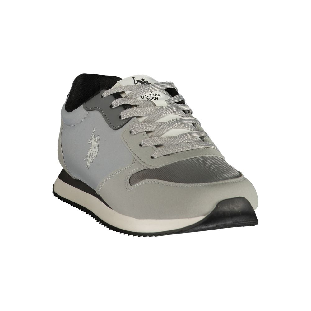 U.S. POLO ASSN. Dark Grey Polyurethane Men's Men's Sneaker