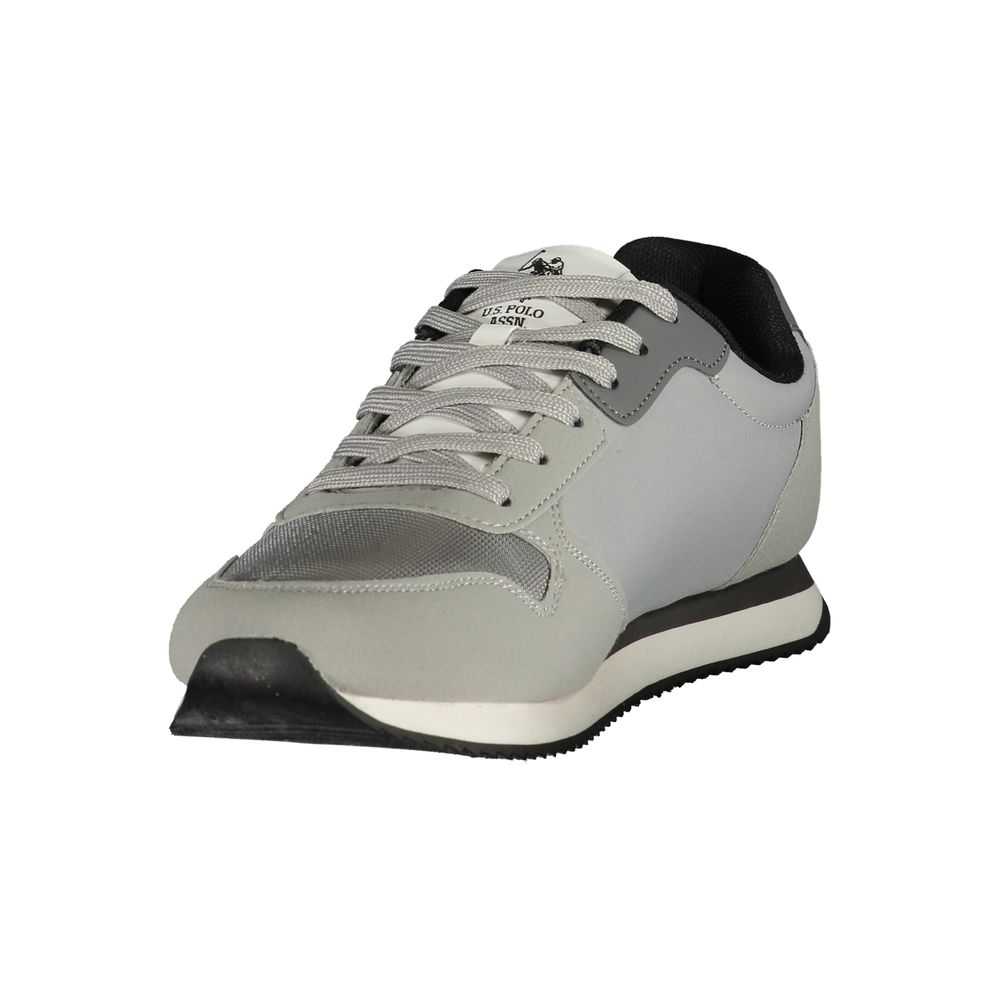 U.S. POLO ASSN. Dark Grey Polyurethane Men's Men's Sneaker
