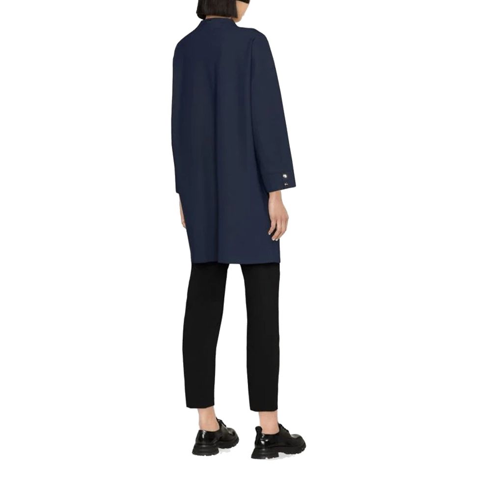 Herno Blue Elastane Women's Coat