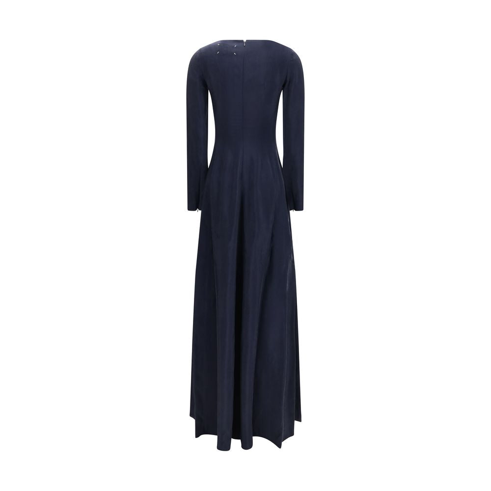 Maison Margiela Blue Copper Casual Women's Dress