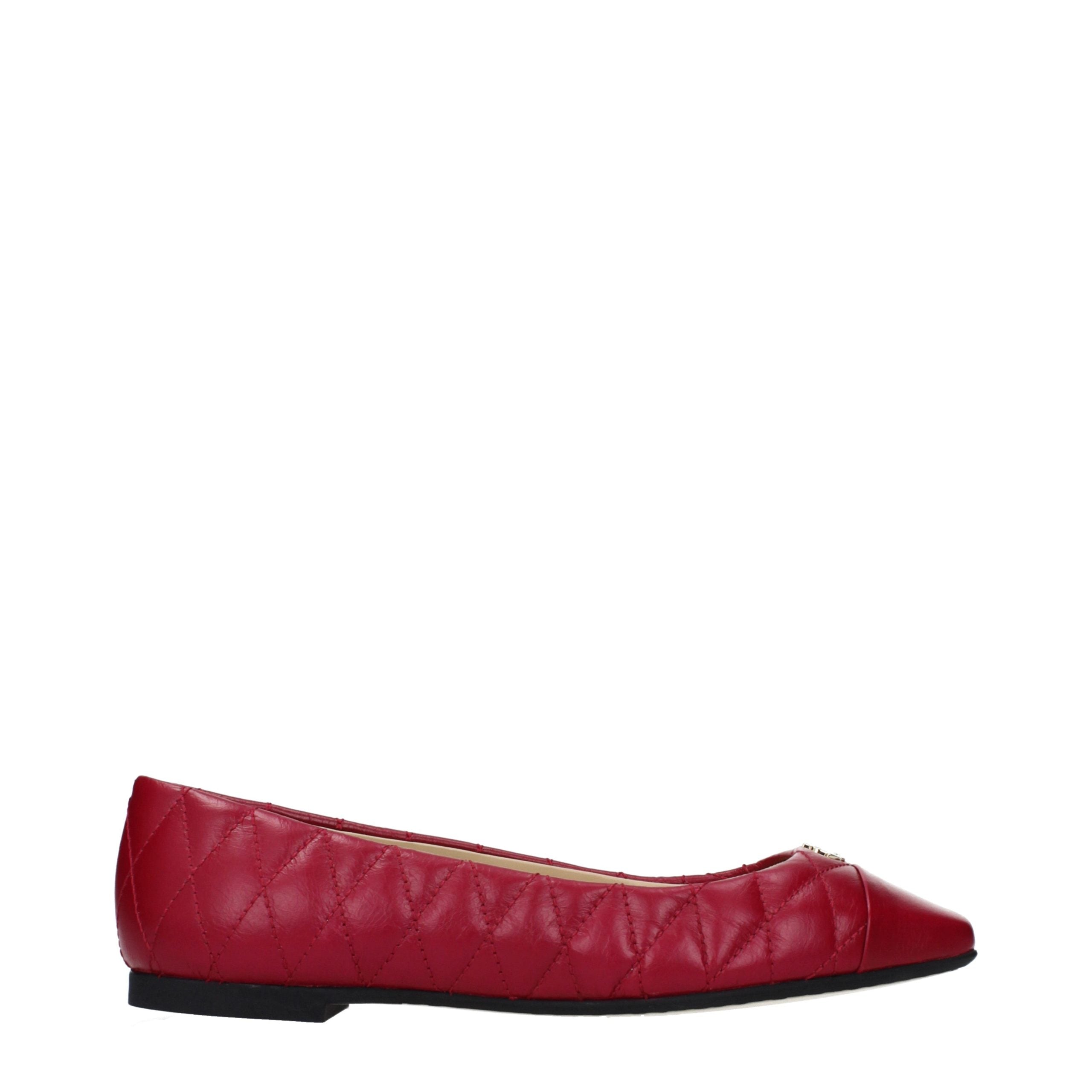 Jimmy Choo Pink Leather Ballet Women's Flats