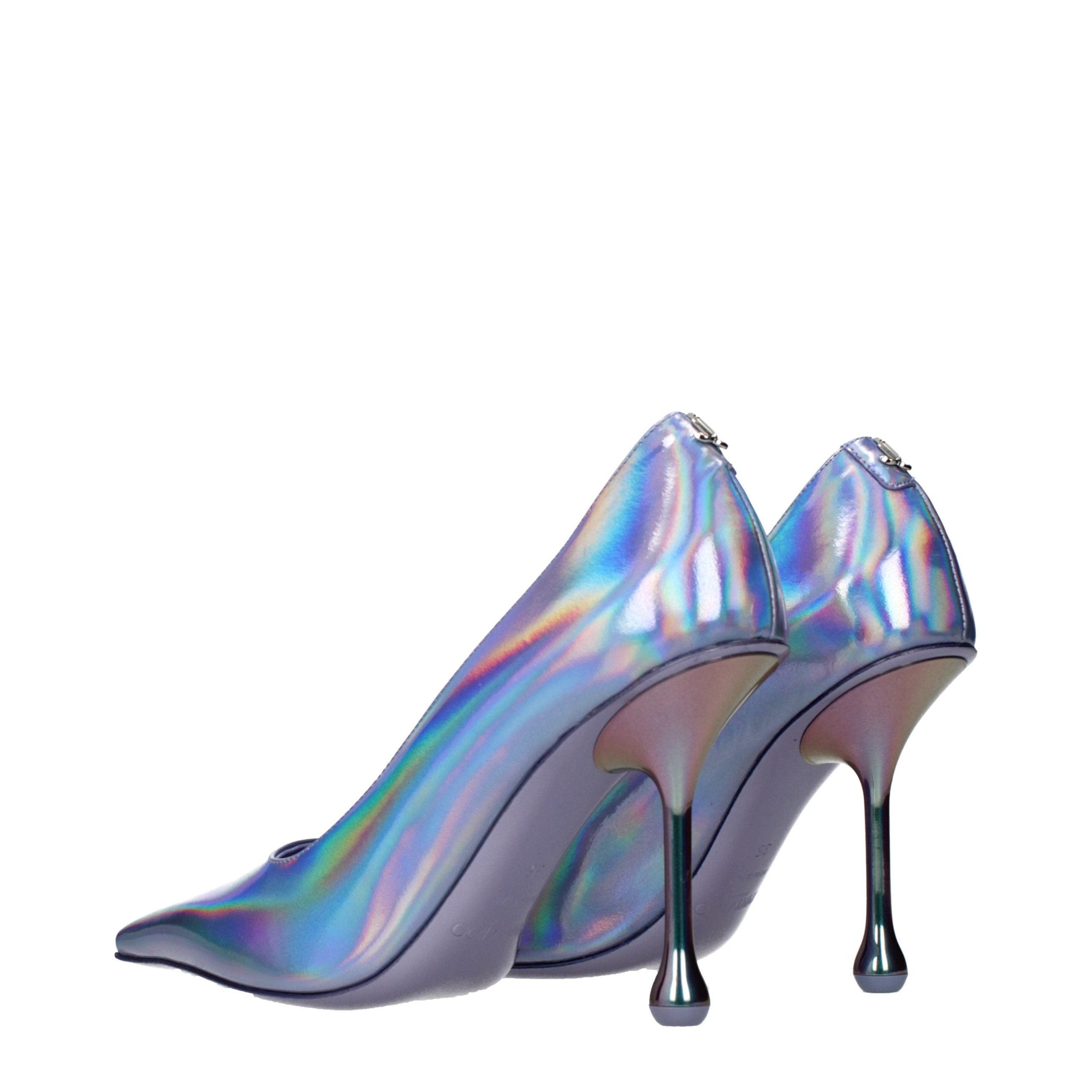 Jimmy Choo Purple Leather High Heel Women's Pumps