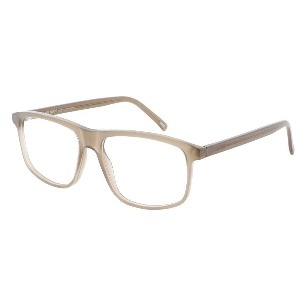 Andy Wolf Beige Acetate Glasses Men's (Frames)
