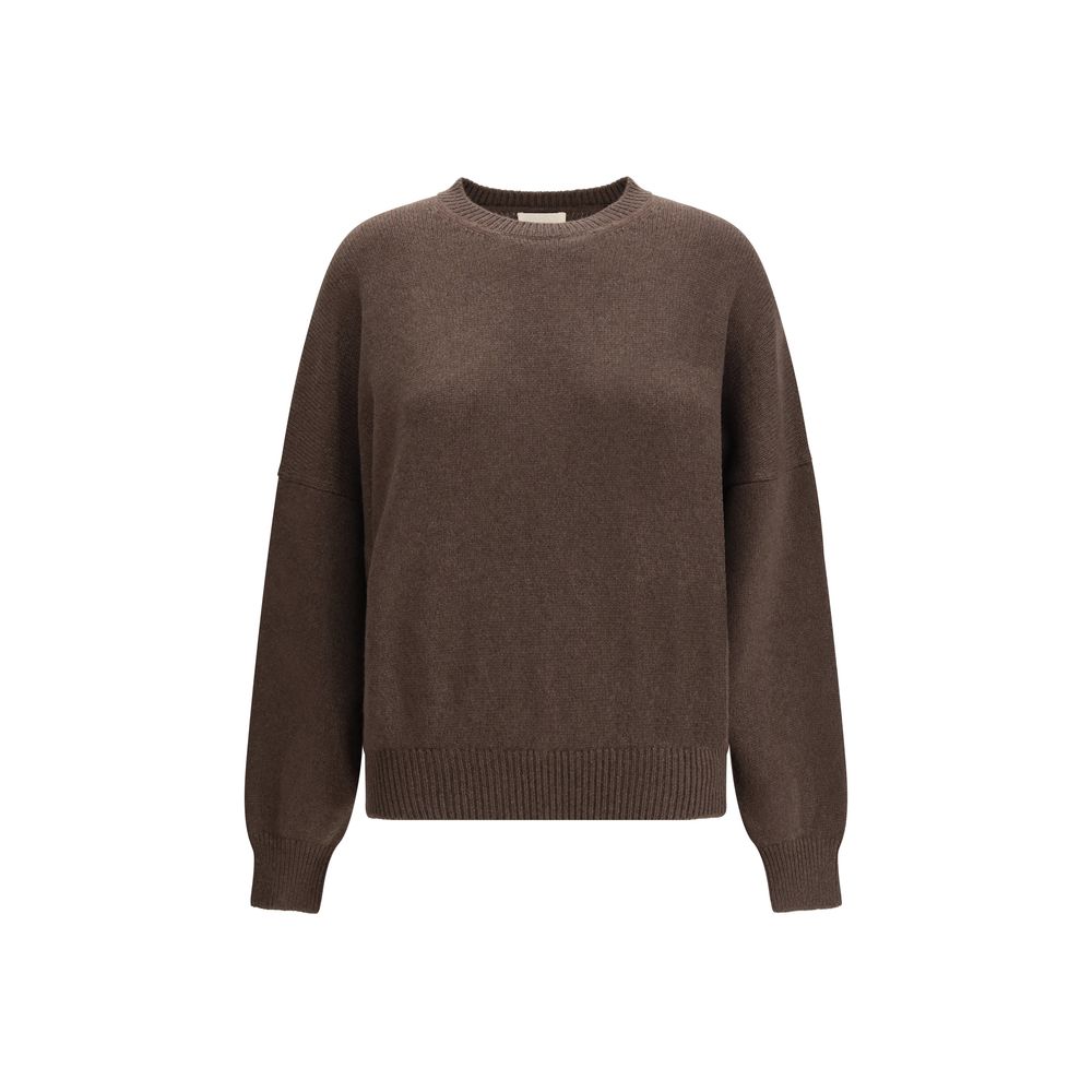 Khaite Brown Cashmere Women's Sweater