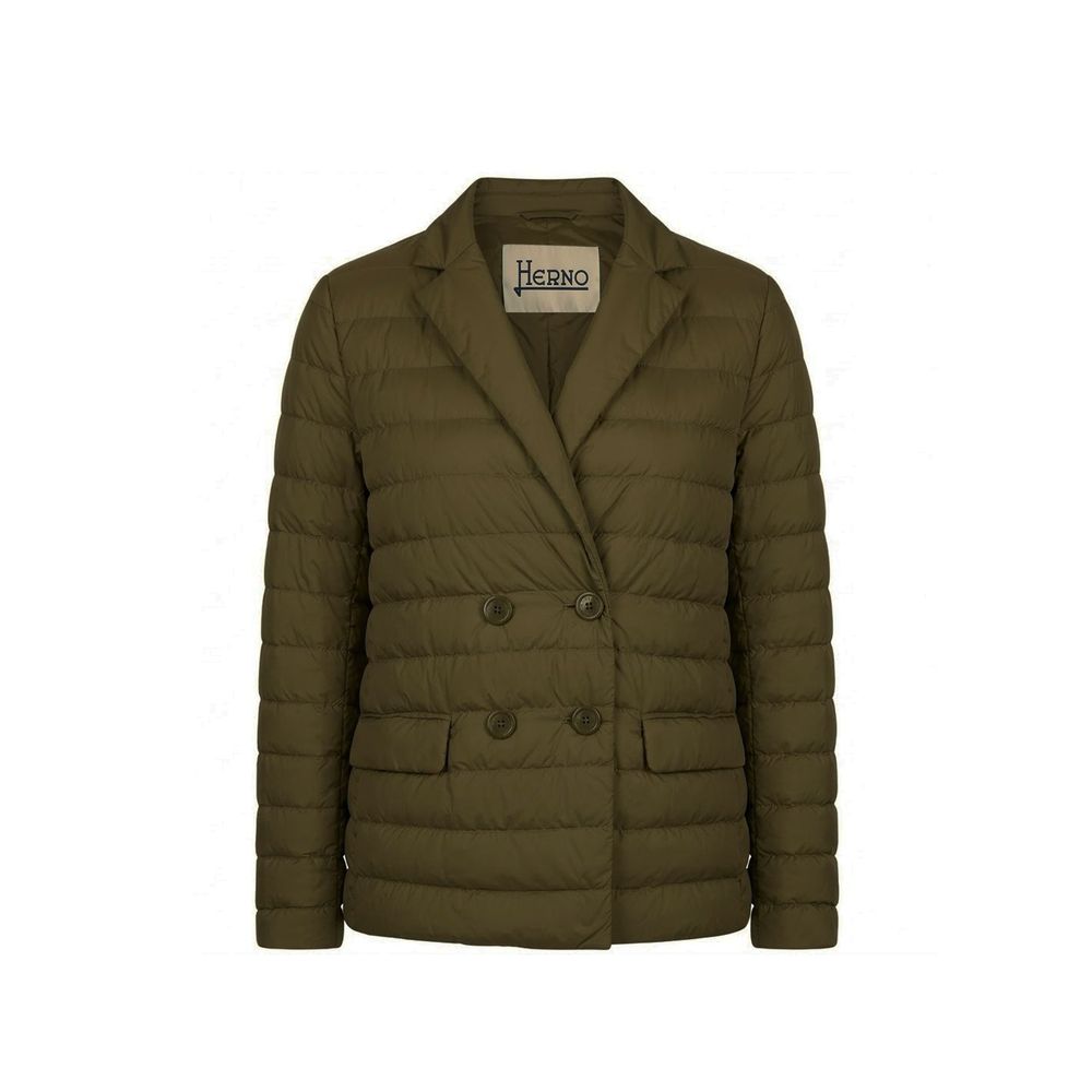 Herno Bicolor Polyamide Full-Length Women's Jacket