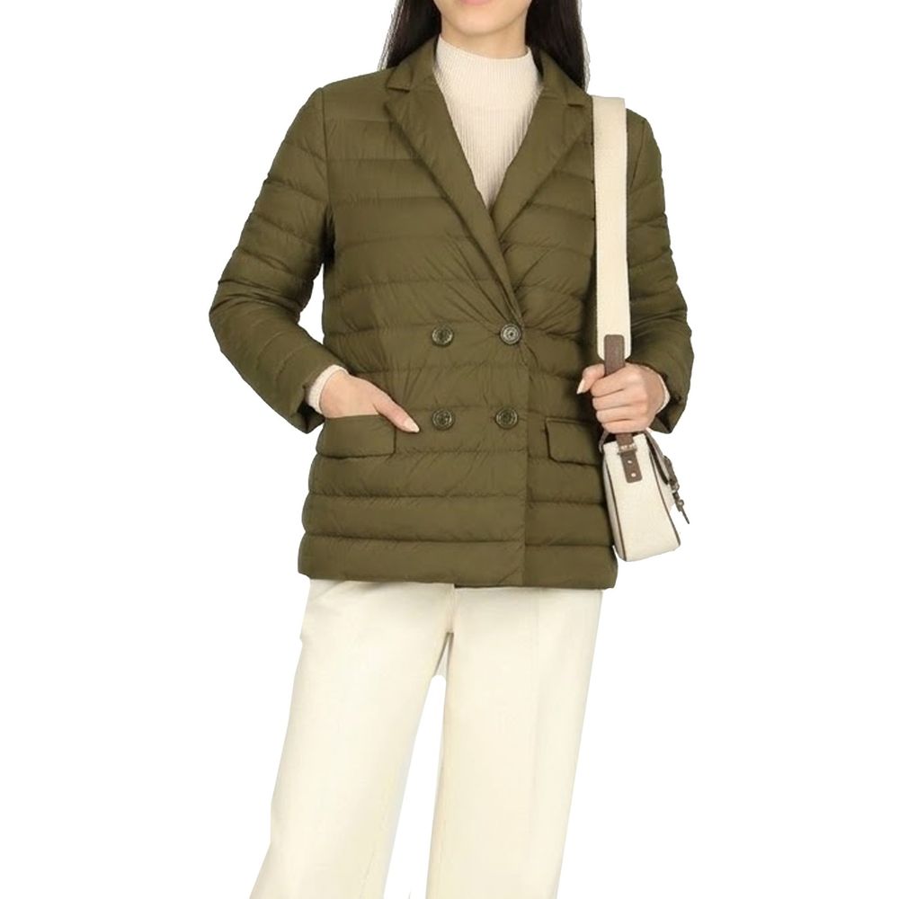 Herno Bicolor Polyamide Full-Length Women's Jacket