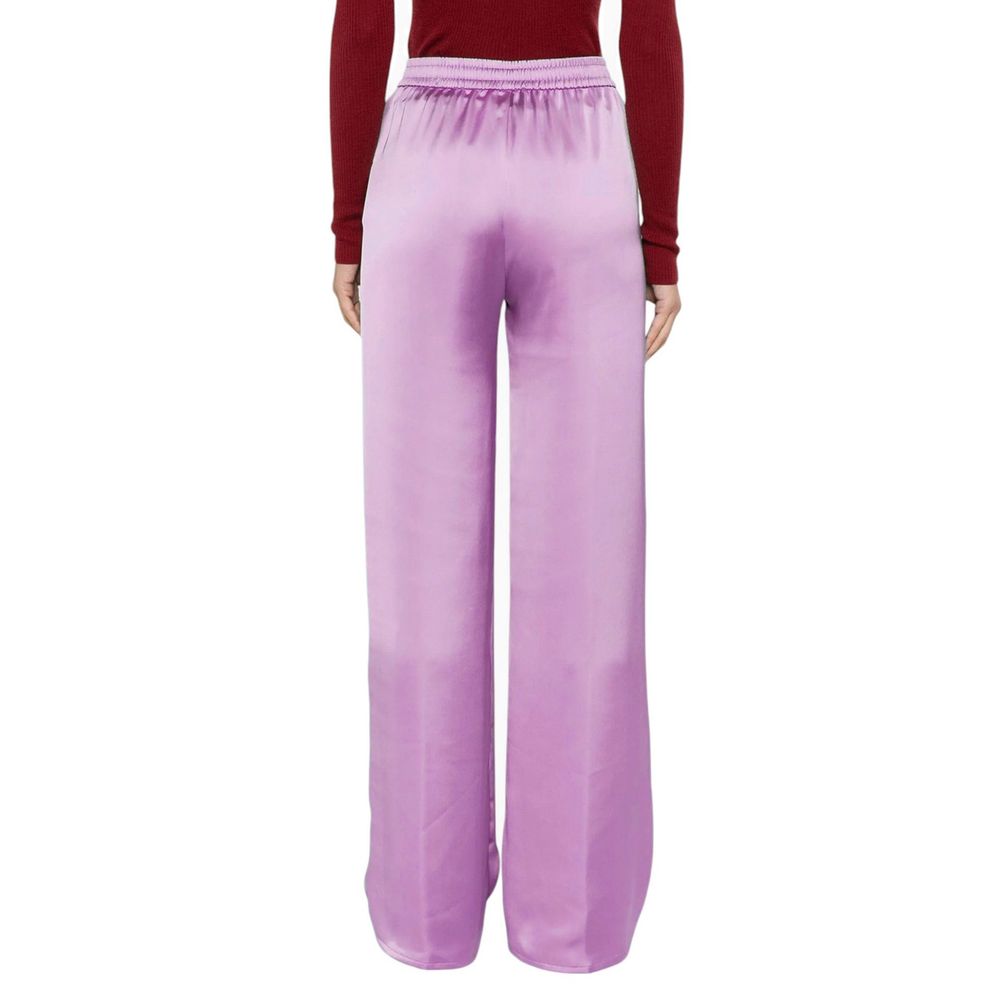 Herno Purple Polyester Casual Women's Pants