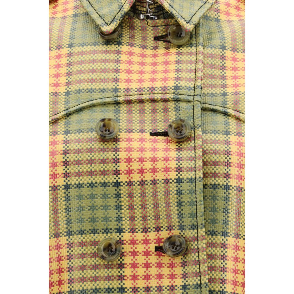 Burberry Multicolor Polyester Trench Women's Coat