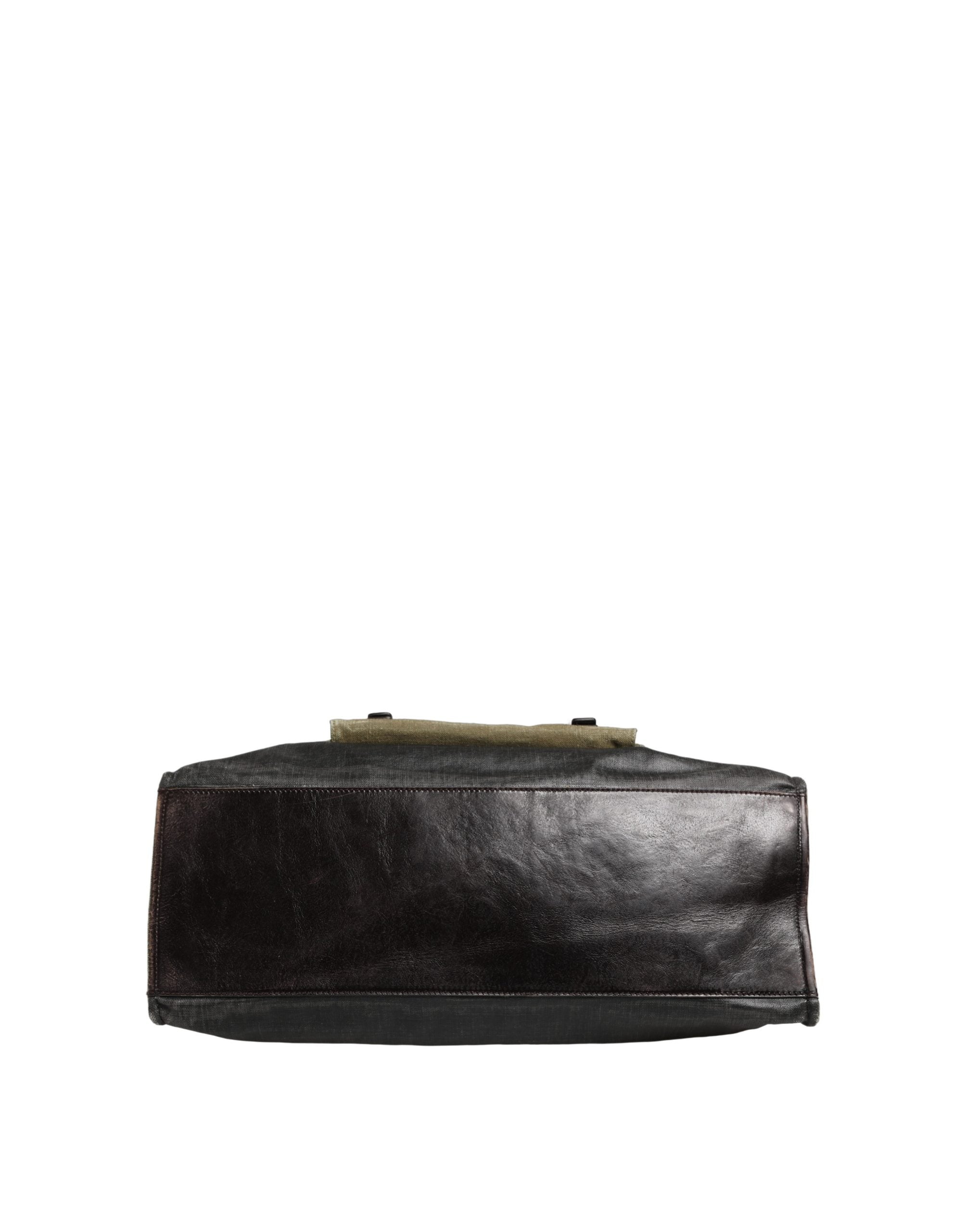 Dolce & Gabbana Military Green Two Tone Tote Duffel Shoulder Borse Men's Bag