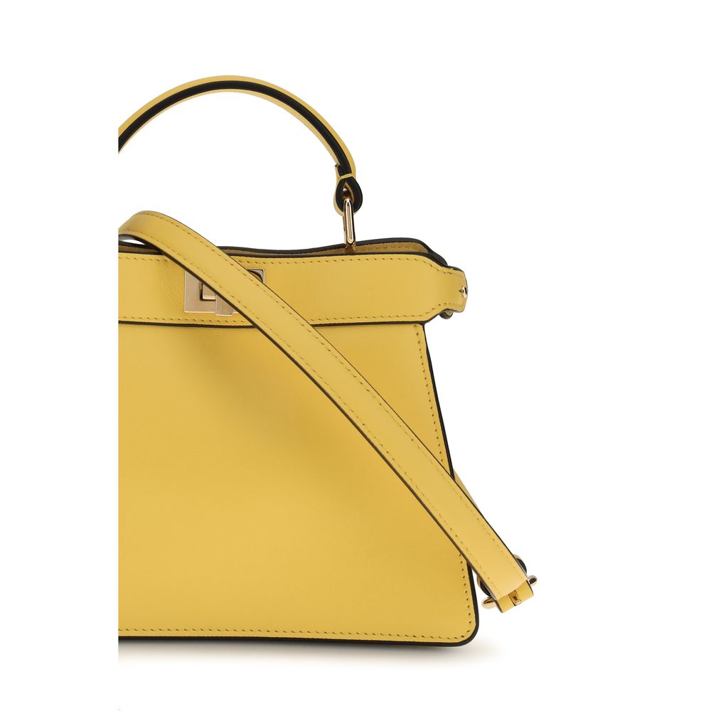 Fendi Bicolor Calf Leather Bos Taurus Women's Handbag