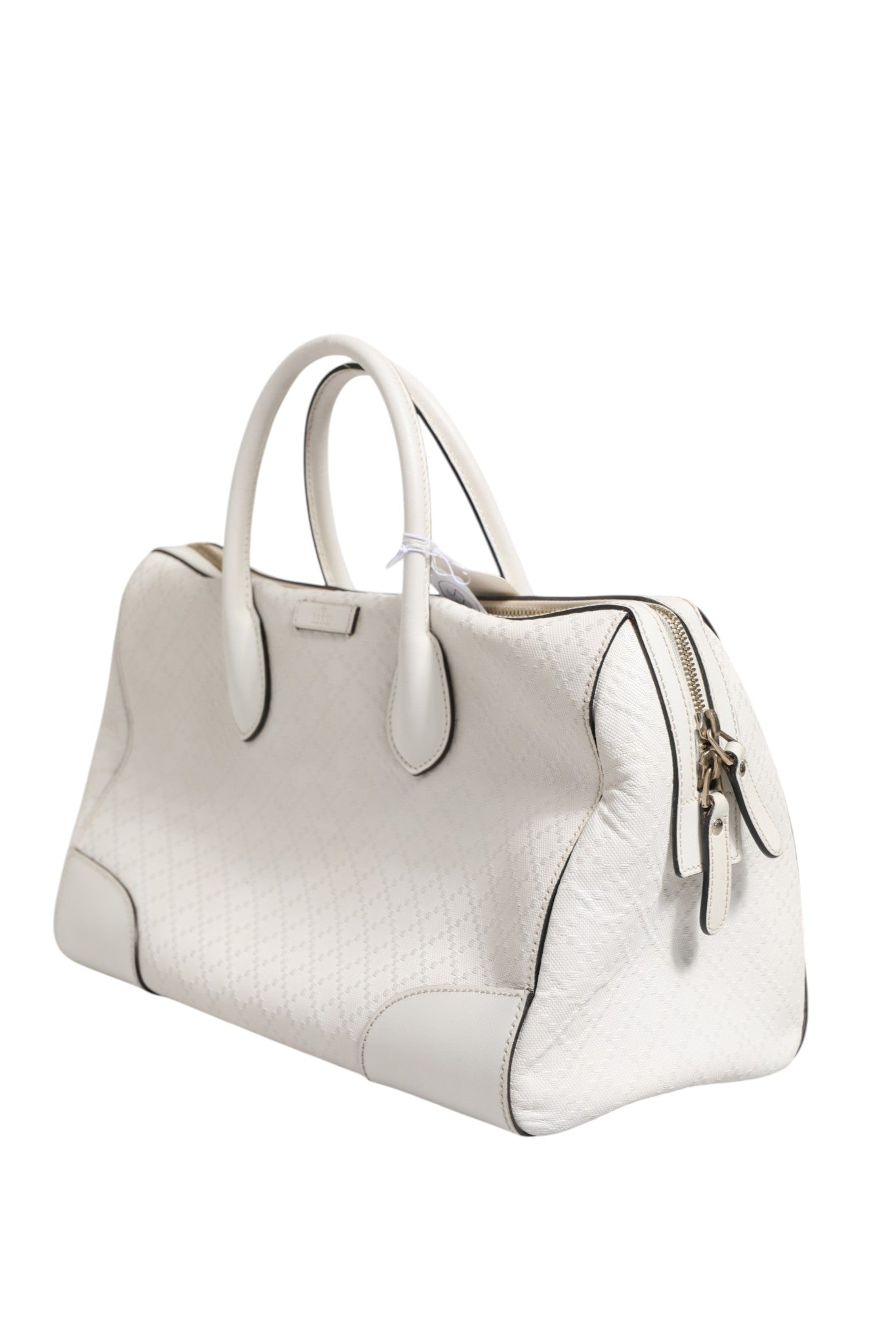 Gucci Medium Diamante Leather Boston Women's Bag (Pre-Owned)