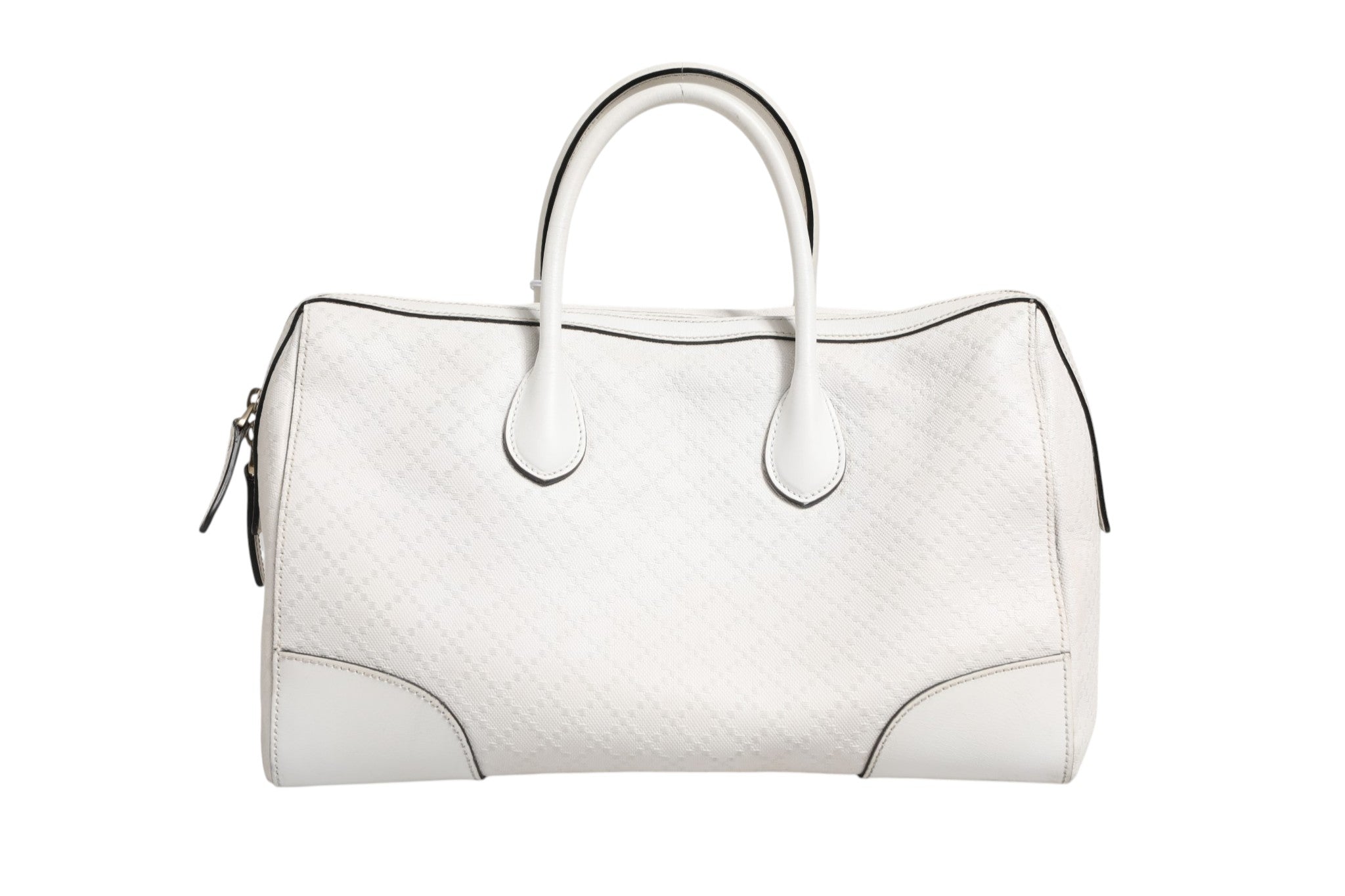 Gucci Medium Diamante Leather Boston Women's Bag (Pre-Owned)