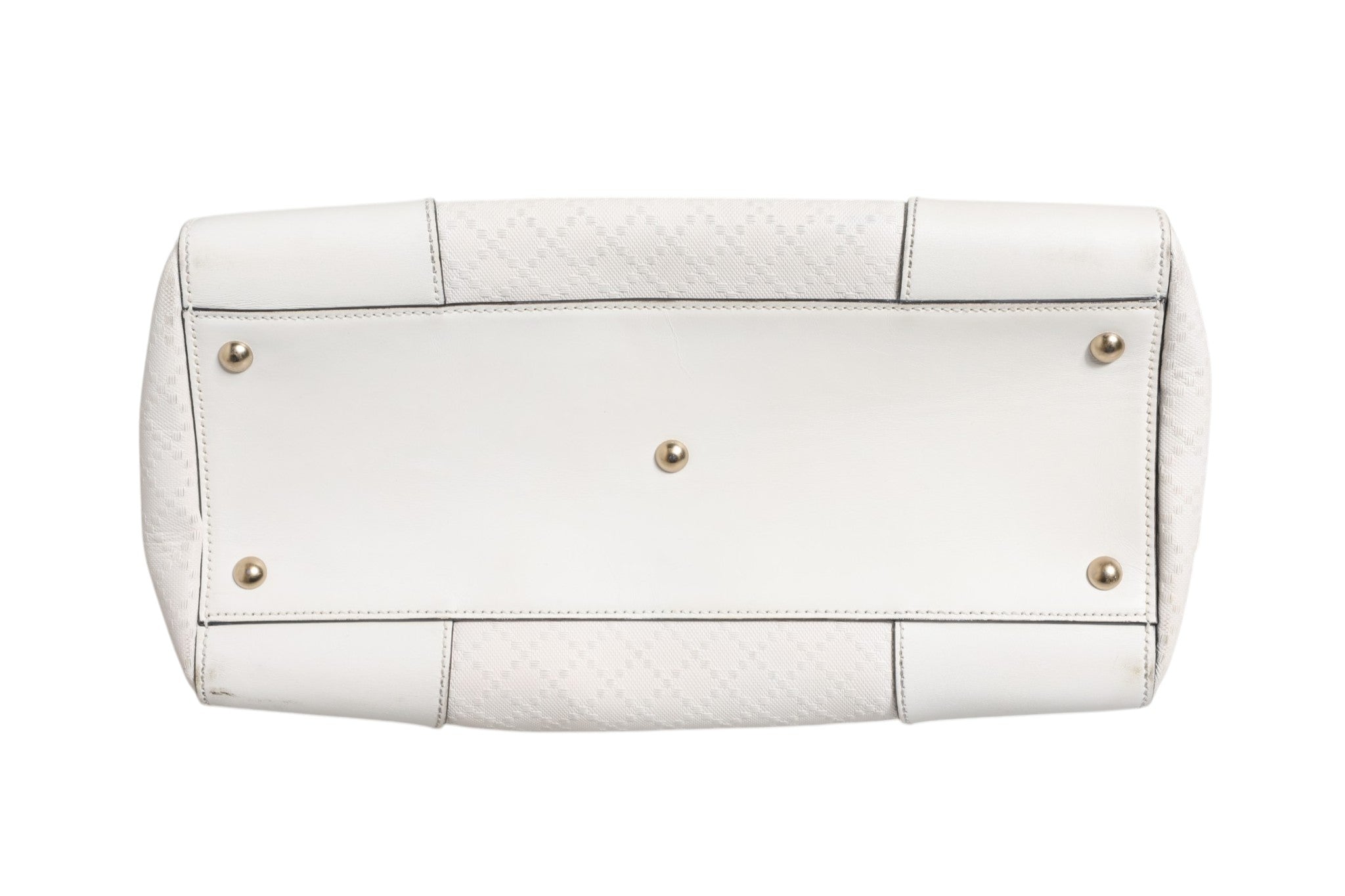 Gucci Medium Diamante Leather Boston Women's Bag (Pre-Owned)