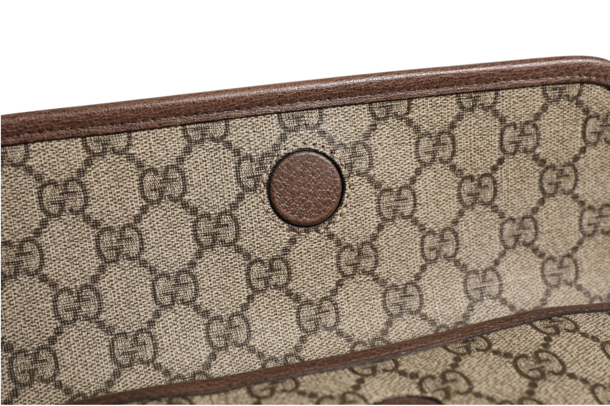 Gucci Supreme Monogram Neo Vintage Web Belt Women's Bag (Pre-Owned)