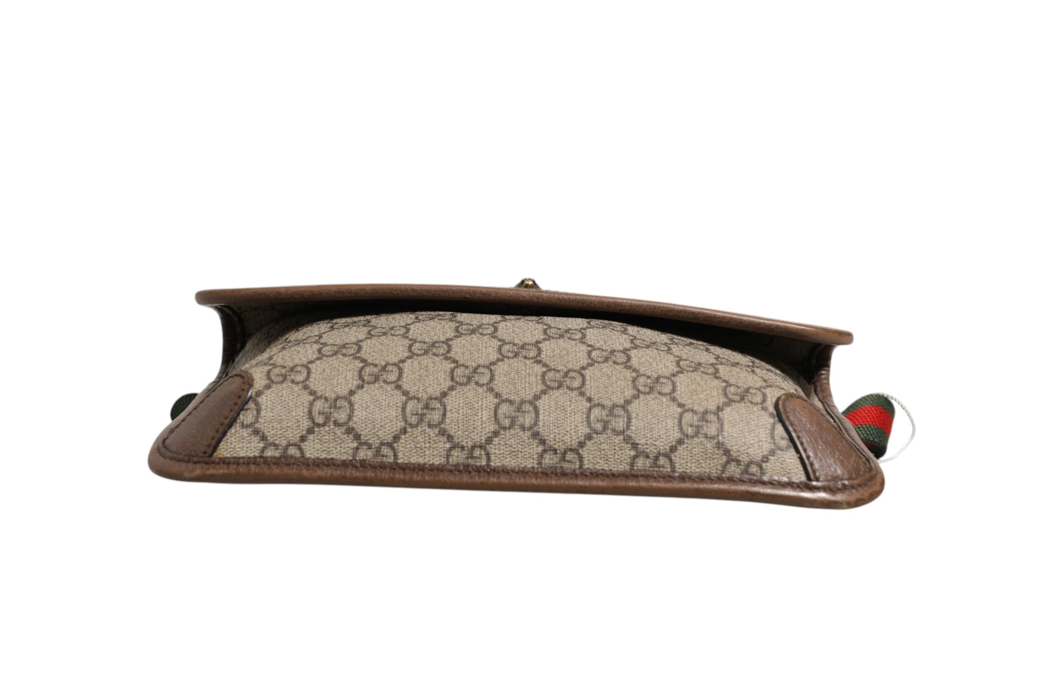Gucci Supreme Neo Vintage Web Belt Crossbody Women's Bag (Pre-Owned)