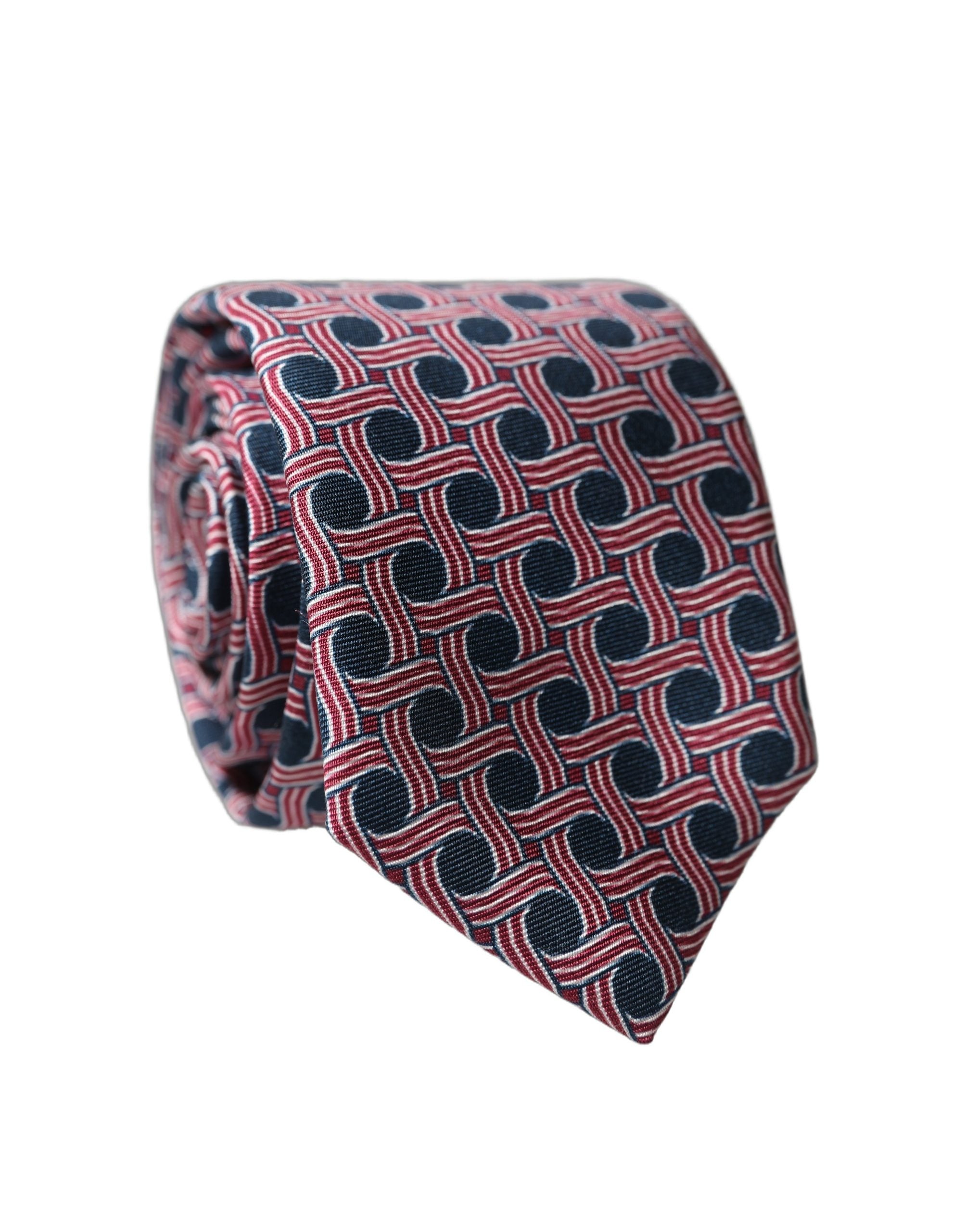Dolce & Gabbana Multicolor Patterned Silk Adjustable Men Men'sd NeckMen's Men's Tie