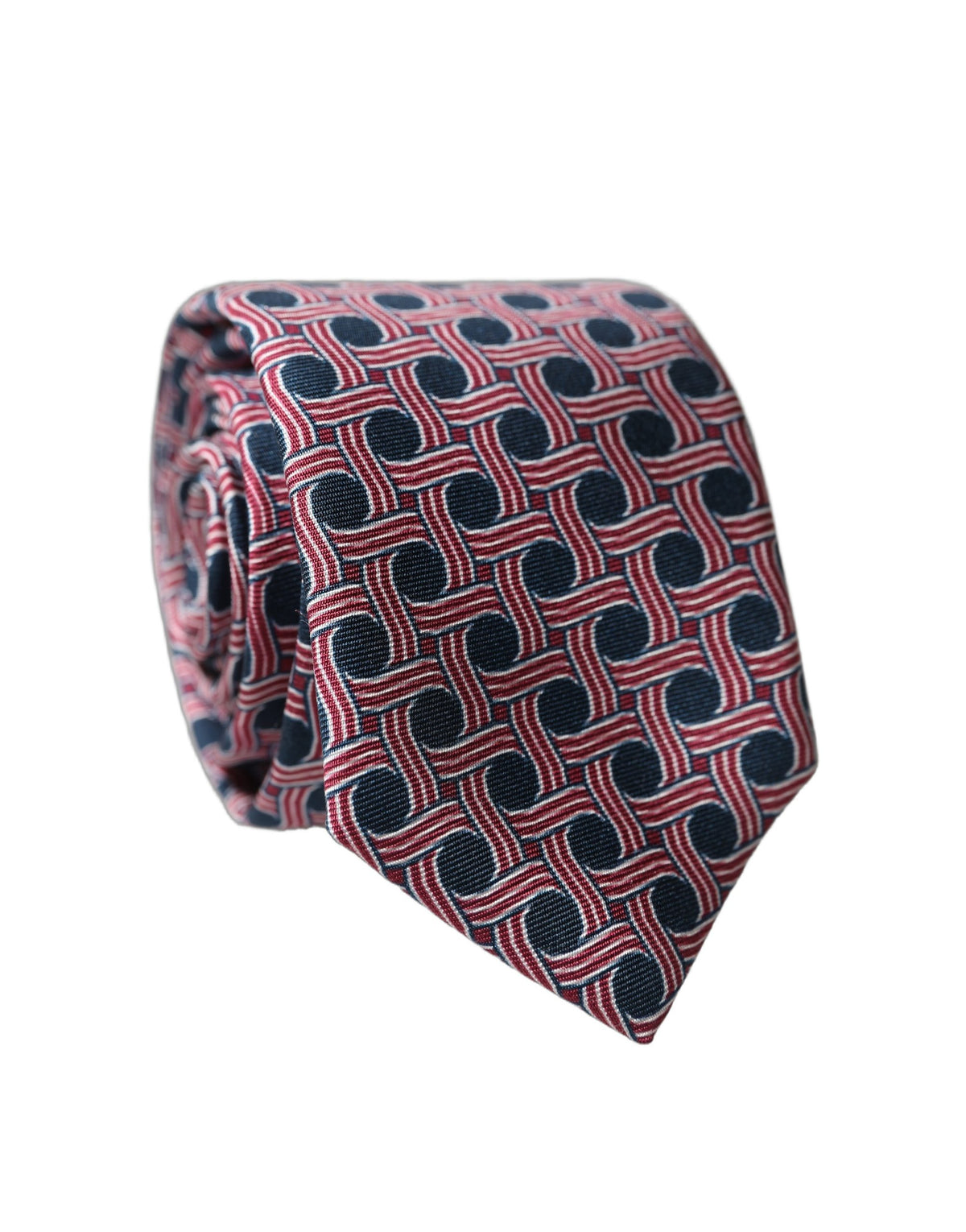 Dolce & Gabbana Multicolor Patterned Silk Adjustable Men Men'sd NeckMen's Men's Tie