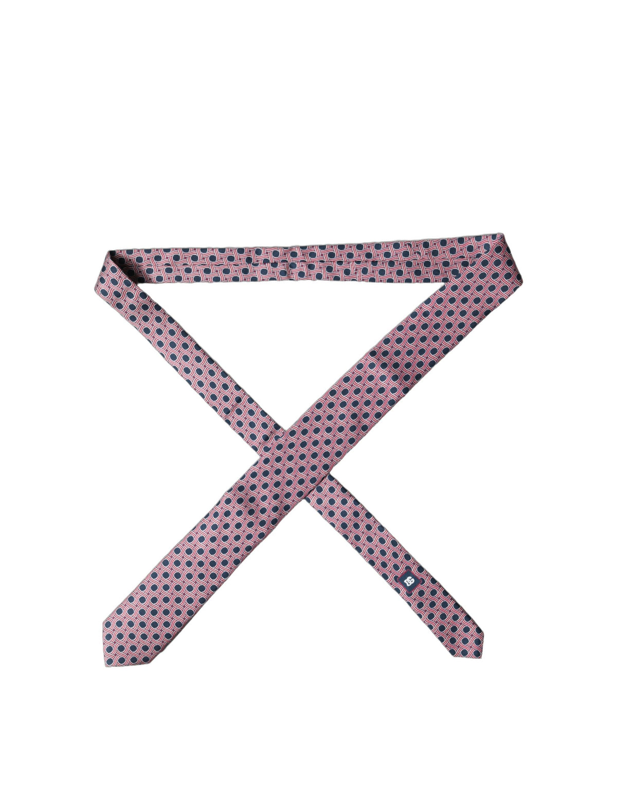 Dolce & Gabbana Multicolor Patterned Silk Adjustable Men Men'sd NeckMen's Men's Tie